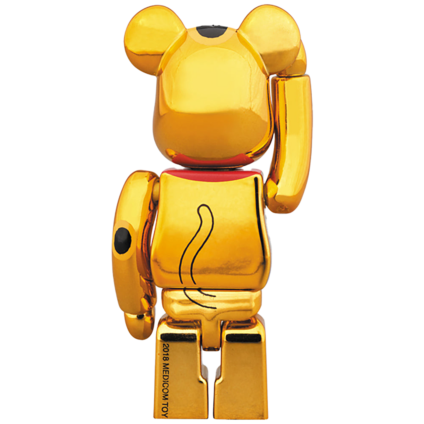 BE@RBRICK 招き猫 金メッキ 六 100%