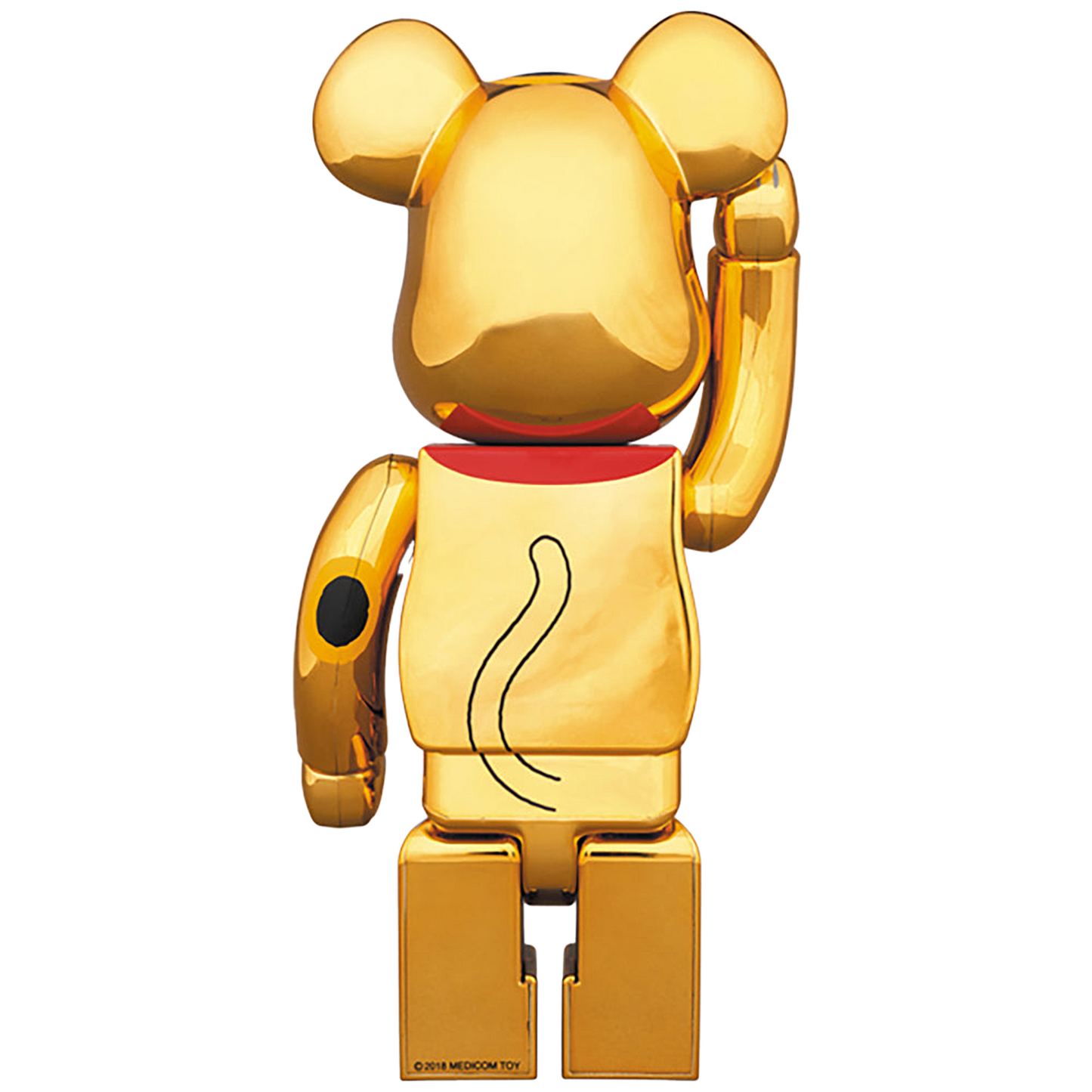 BE@RBRICK 招き猫 金メッキ 六 400%