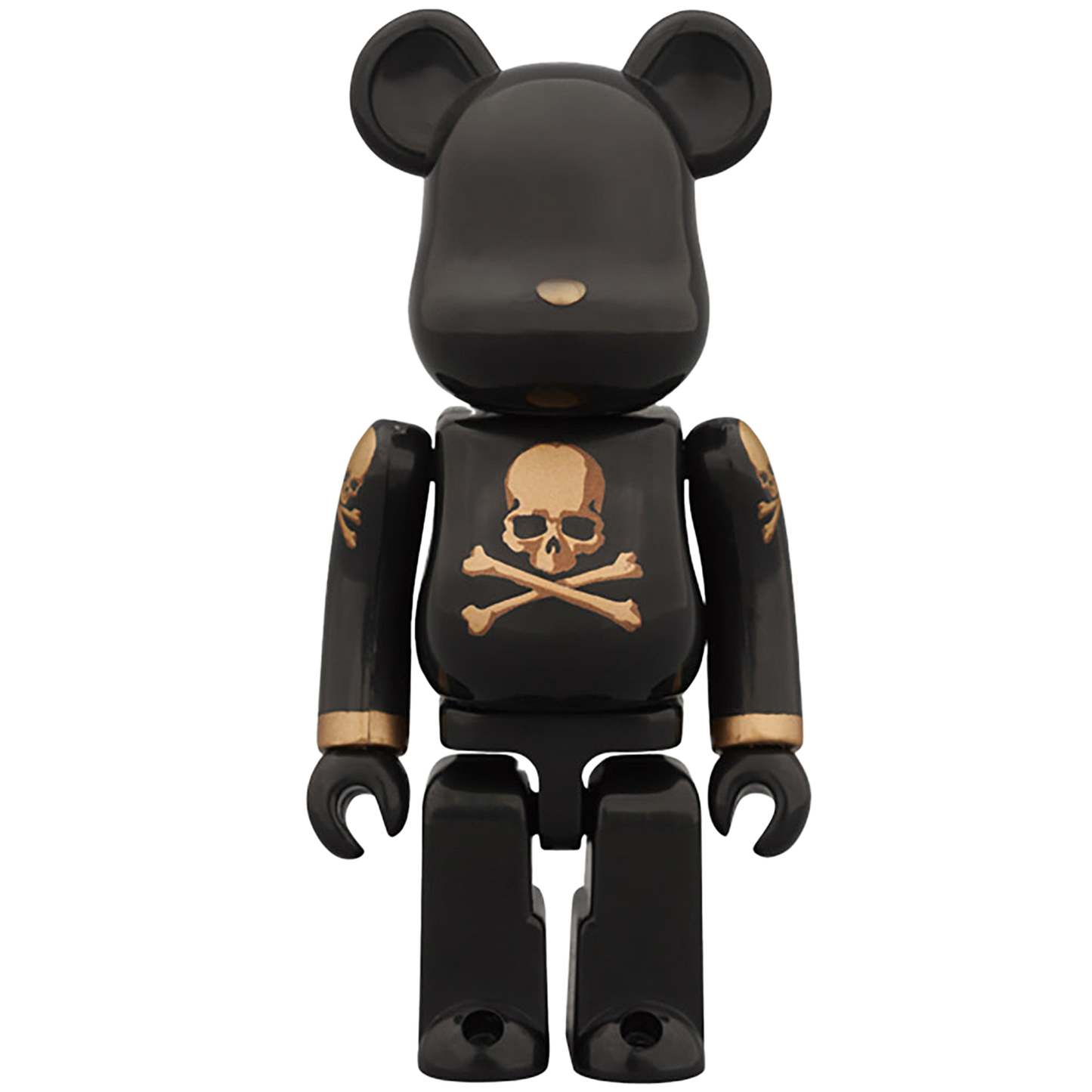 BE@RBRICK mastermind JAPAN BLACK & GOLD 100% & 400%