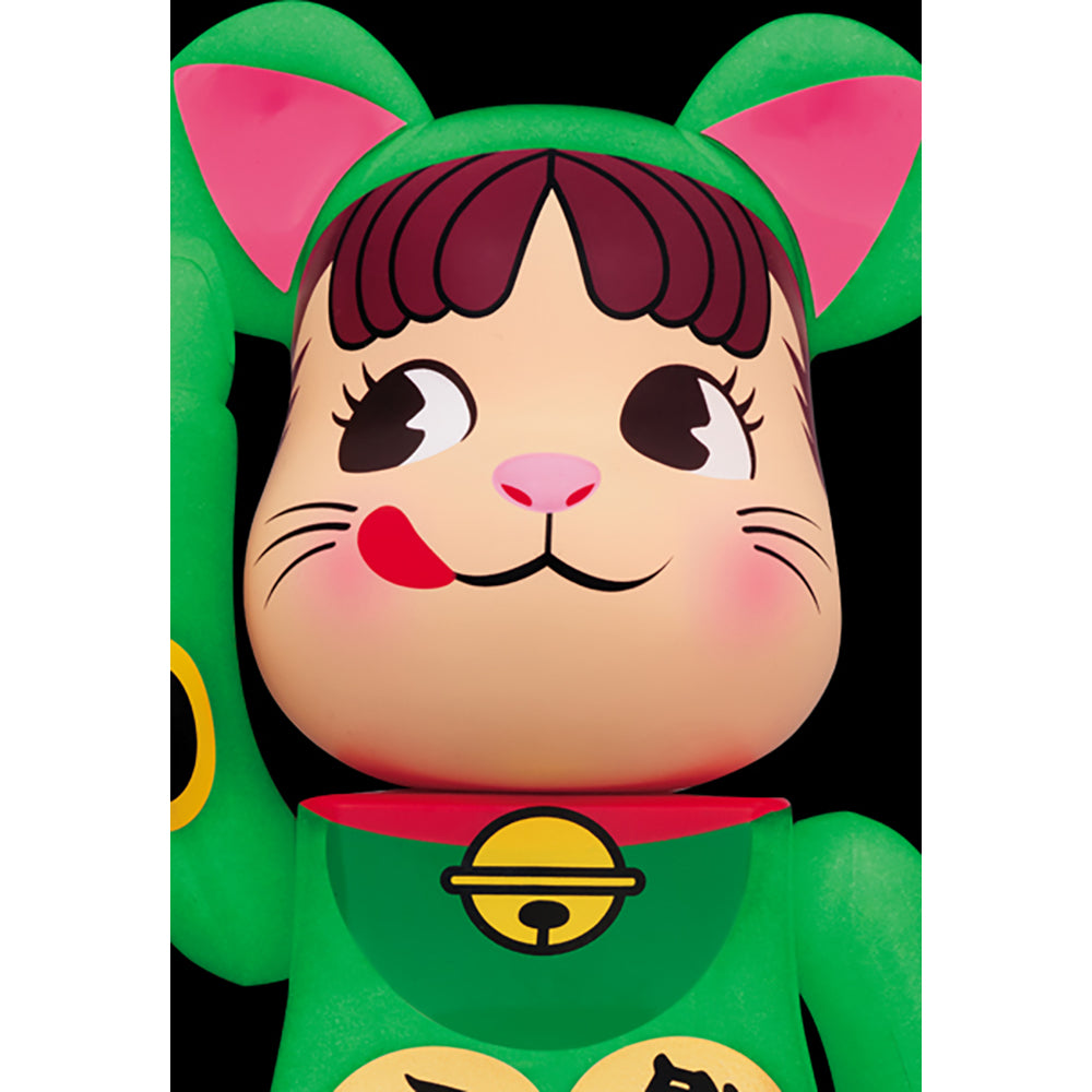 BE@RBRICK 招き猫 ペコちゃん 蓄光 1000%_2