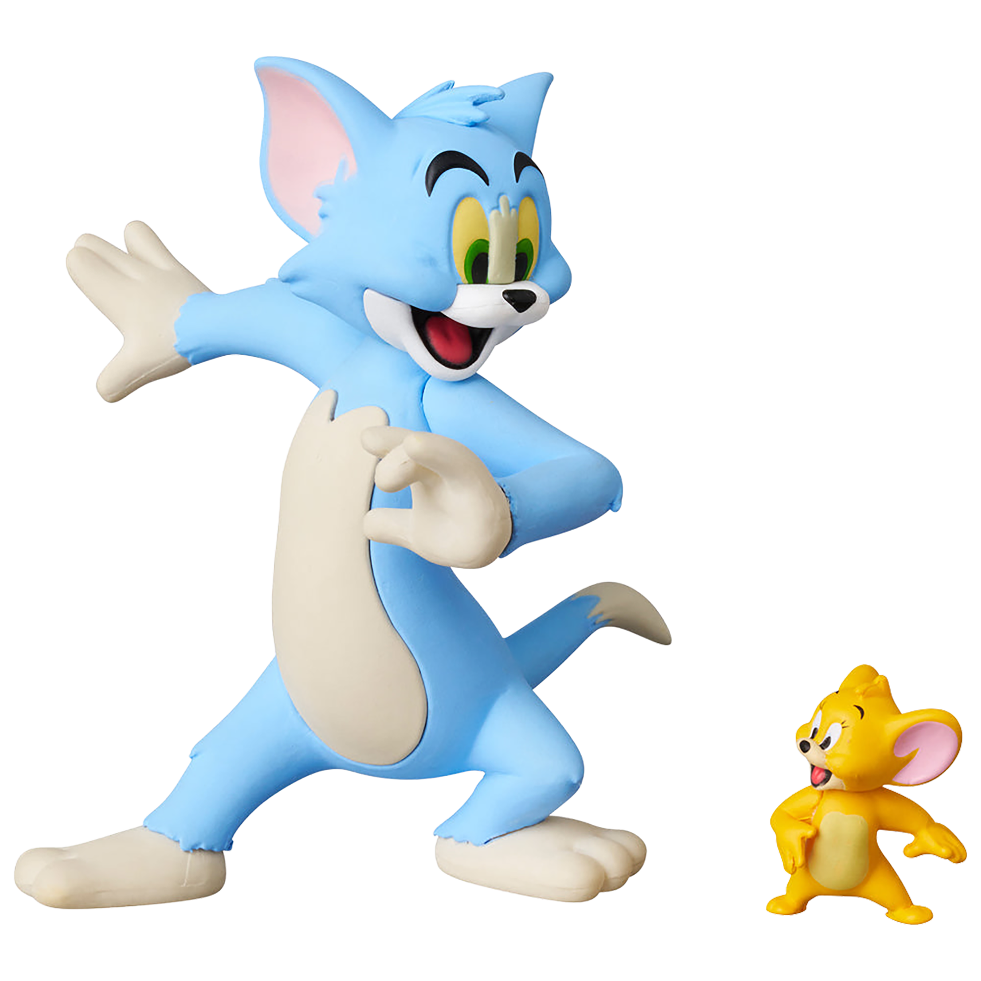 VCD TOM AND JERRY Classic Color Ver. ソフビ UDF TOM AND JERRY Classic Color Ver. TOM AND JERRY | MEDICOM TOY