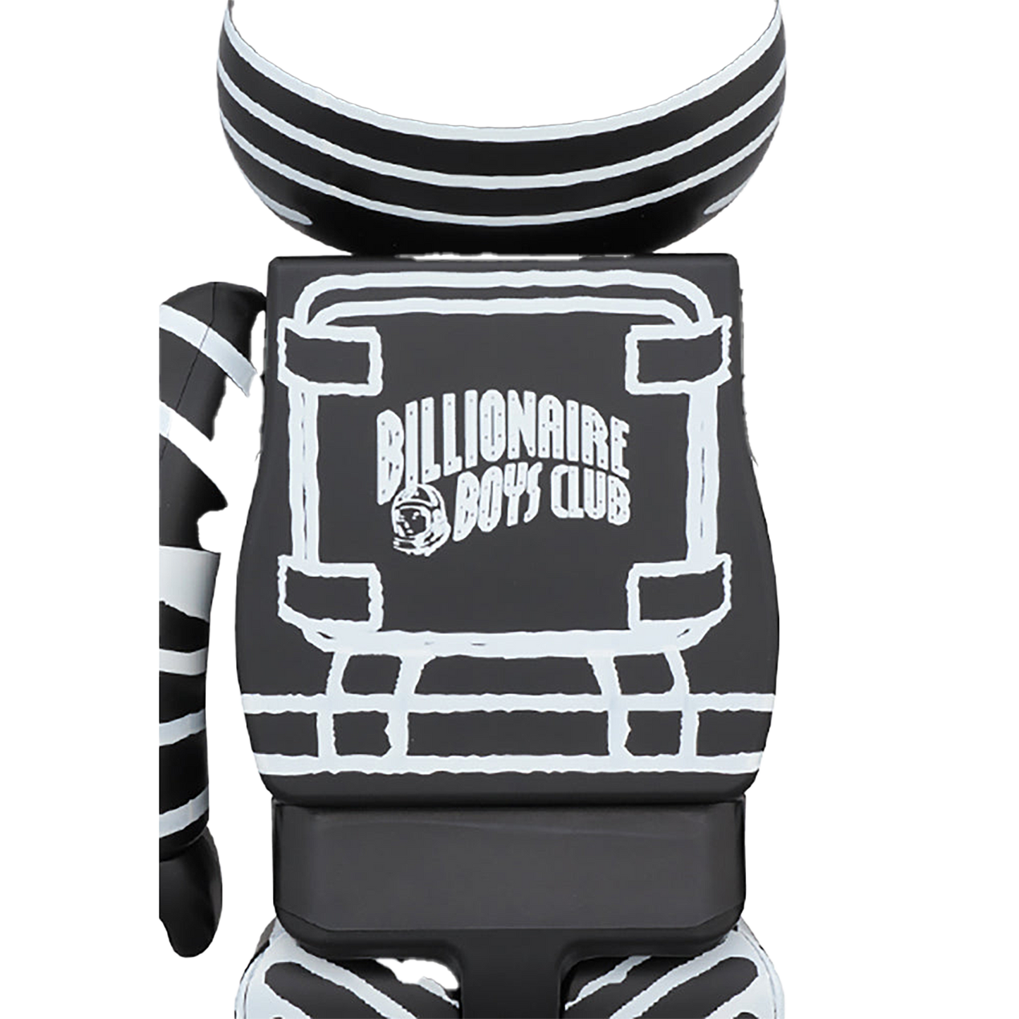 BE@RBRICK BILLIONAIRE BOYS CLUB ASTRONAUT BLACK 100% & 400%
