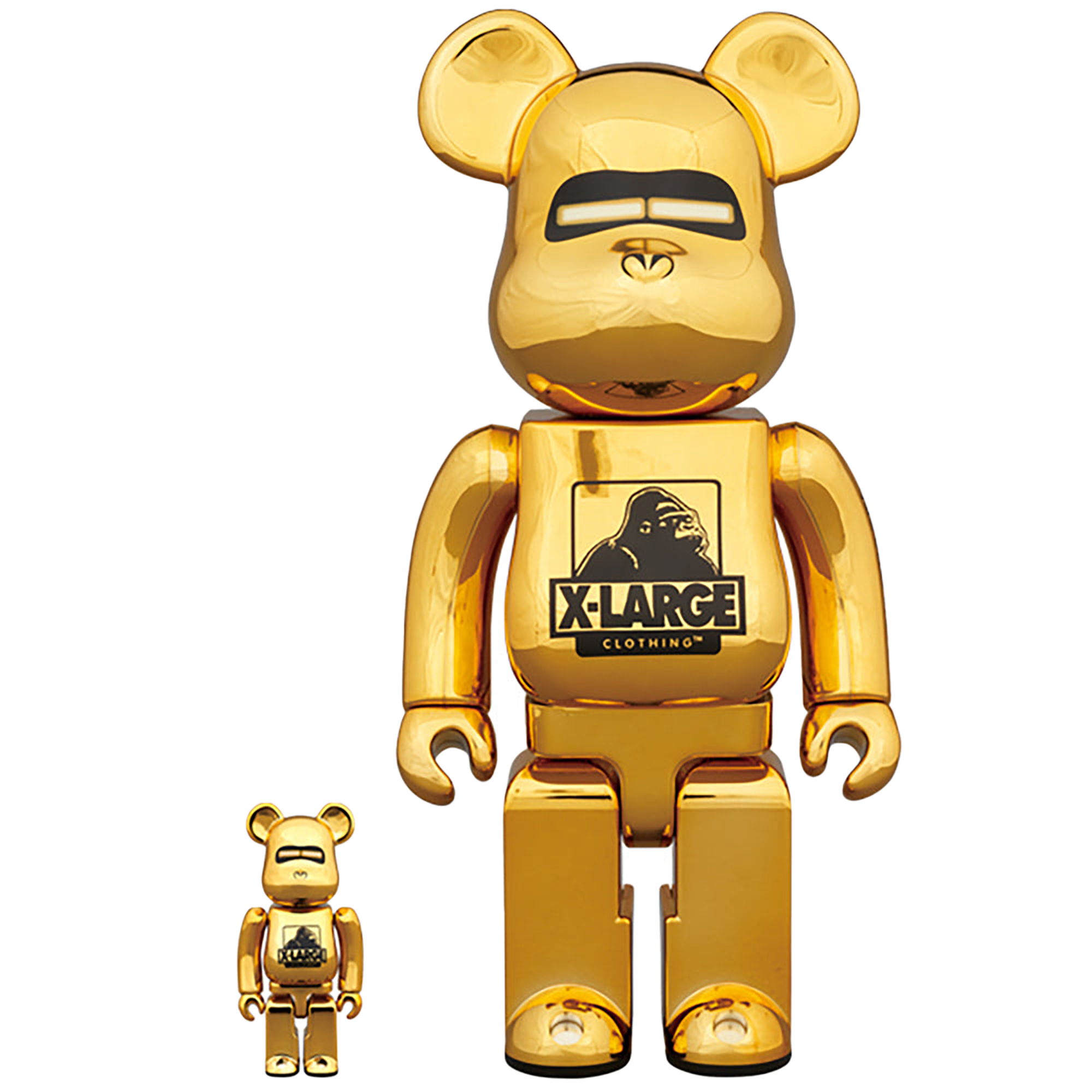 BE@RBRICK XLARGE(R) × HAJIME SORAYAMA 100% & 400% GOLD | MEDICOM BE@RBRICK XLARGE(R) × HAJIME SORAYAMA 100% & 400% GOLD | MEDICOM