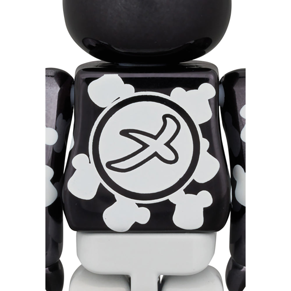 BE@RBRICK メ組 はっぴ 黒メッキ 100%_1