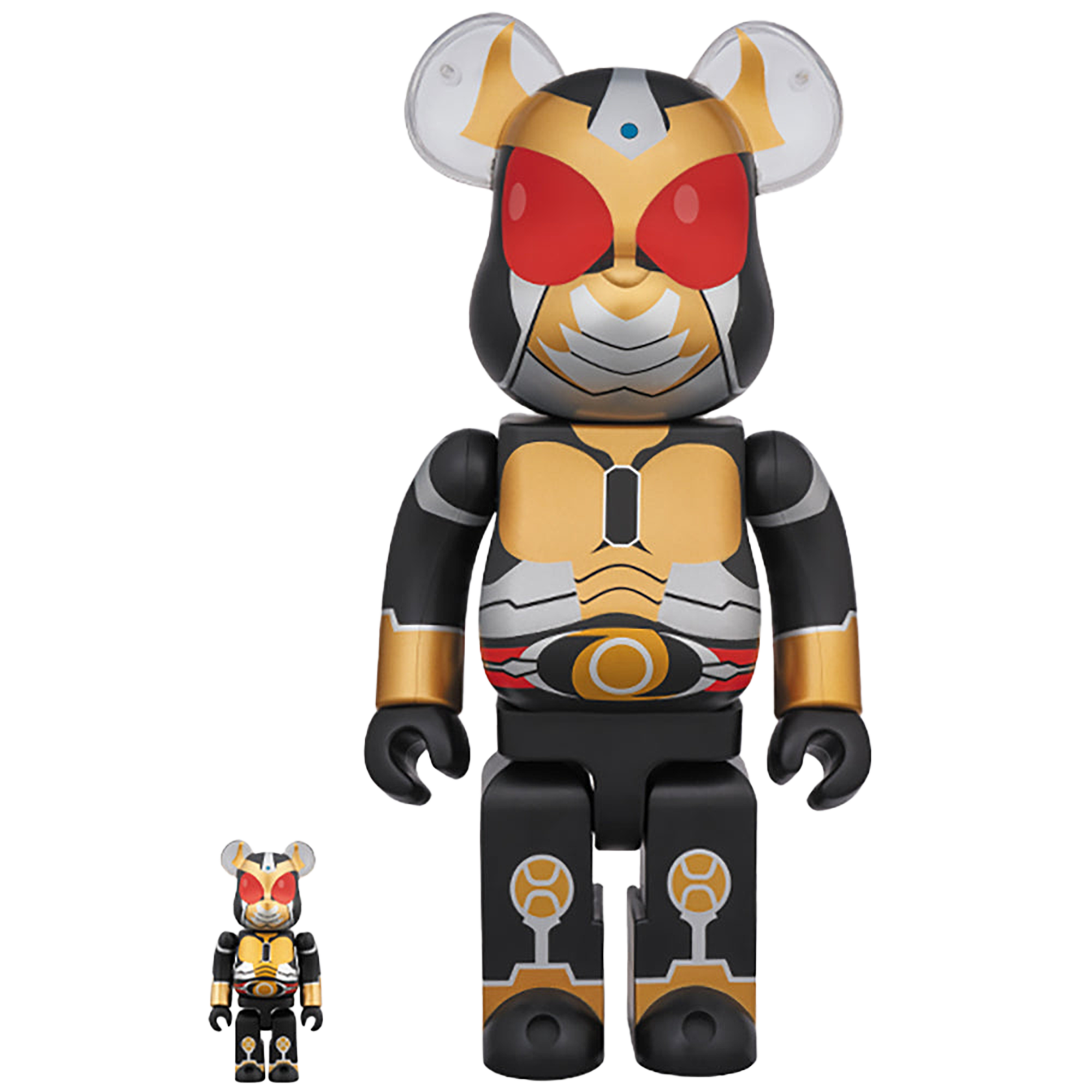 BE@RBRICK 仮面ライダーアギト グランドフォーム 100％ & 400