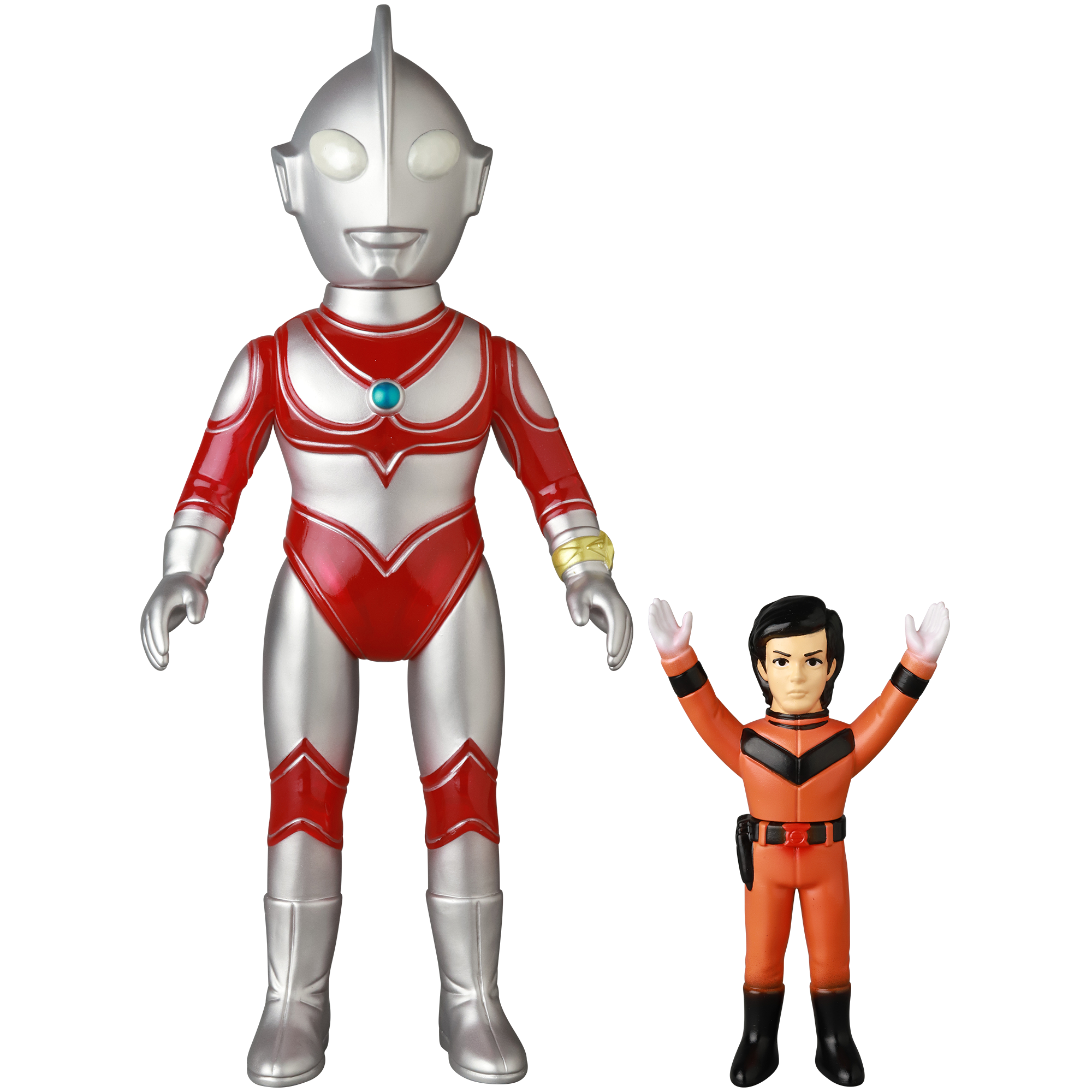 MAT(MONSTER ART TOY)シリーズ ウルトラマンジャック+ミニ・郷秀樹隊員