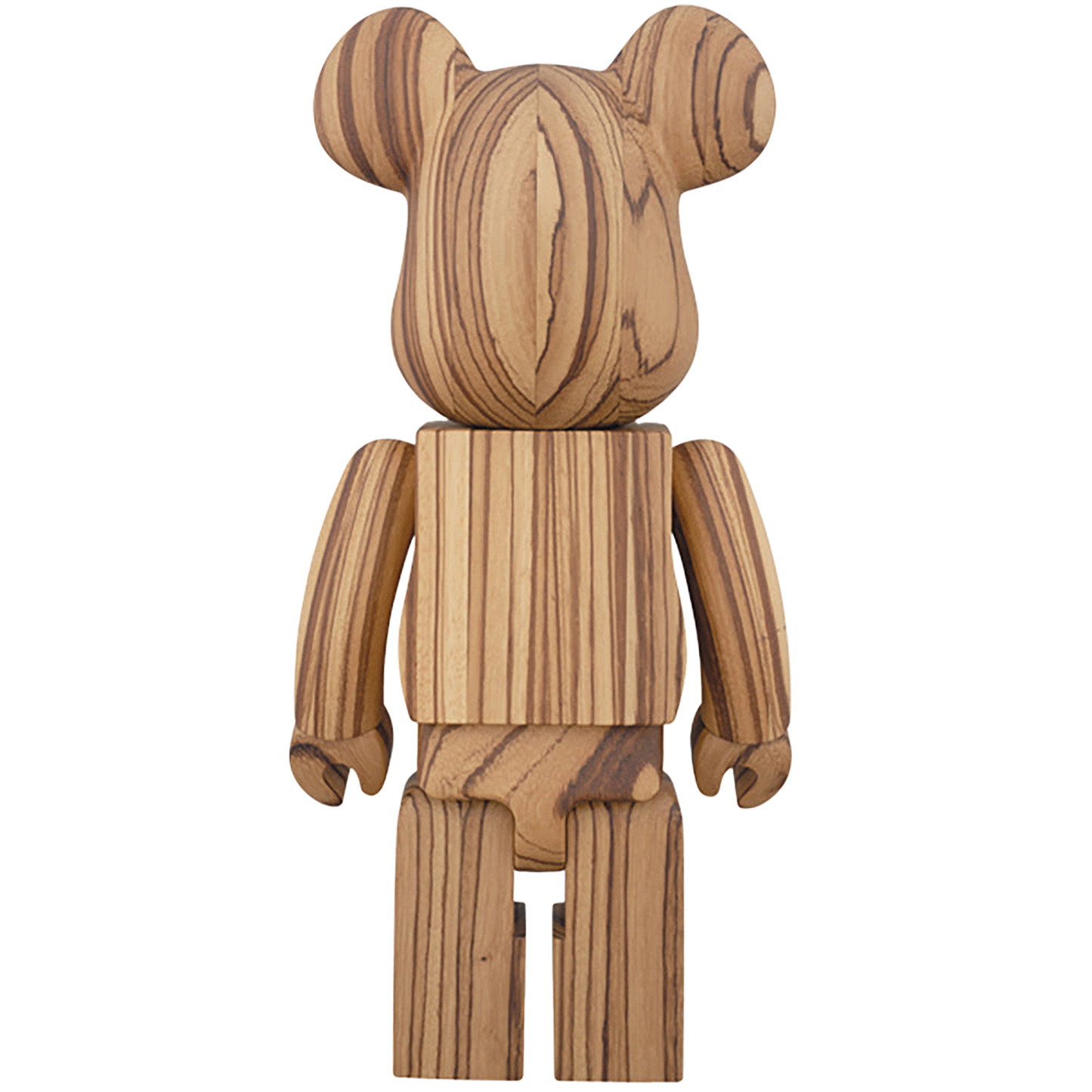 BE@RBRICK カリモク ZEBRAWOOD 400%
