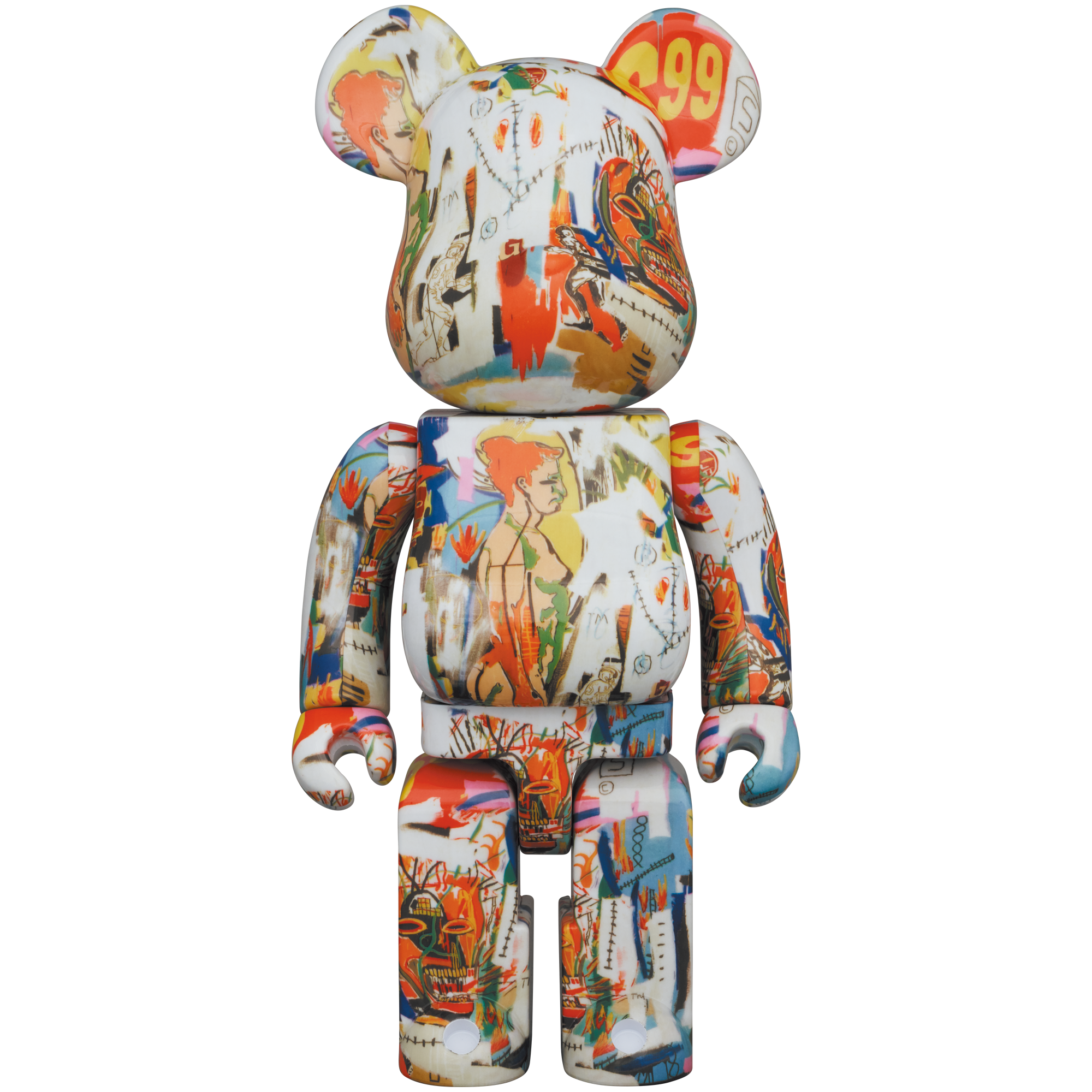 新品 BE@RBRICK 1000% ウォーホル x バスキア＃4 BE@RBRICK Andy Warhol × JEAN-MICHEL BASQUIAT #4 1000％ | MEDICOM