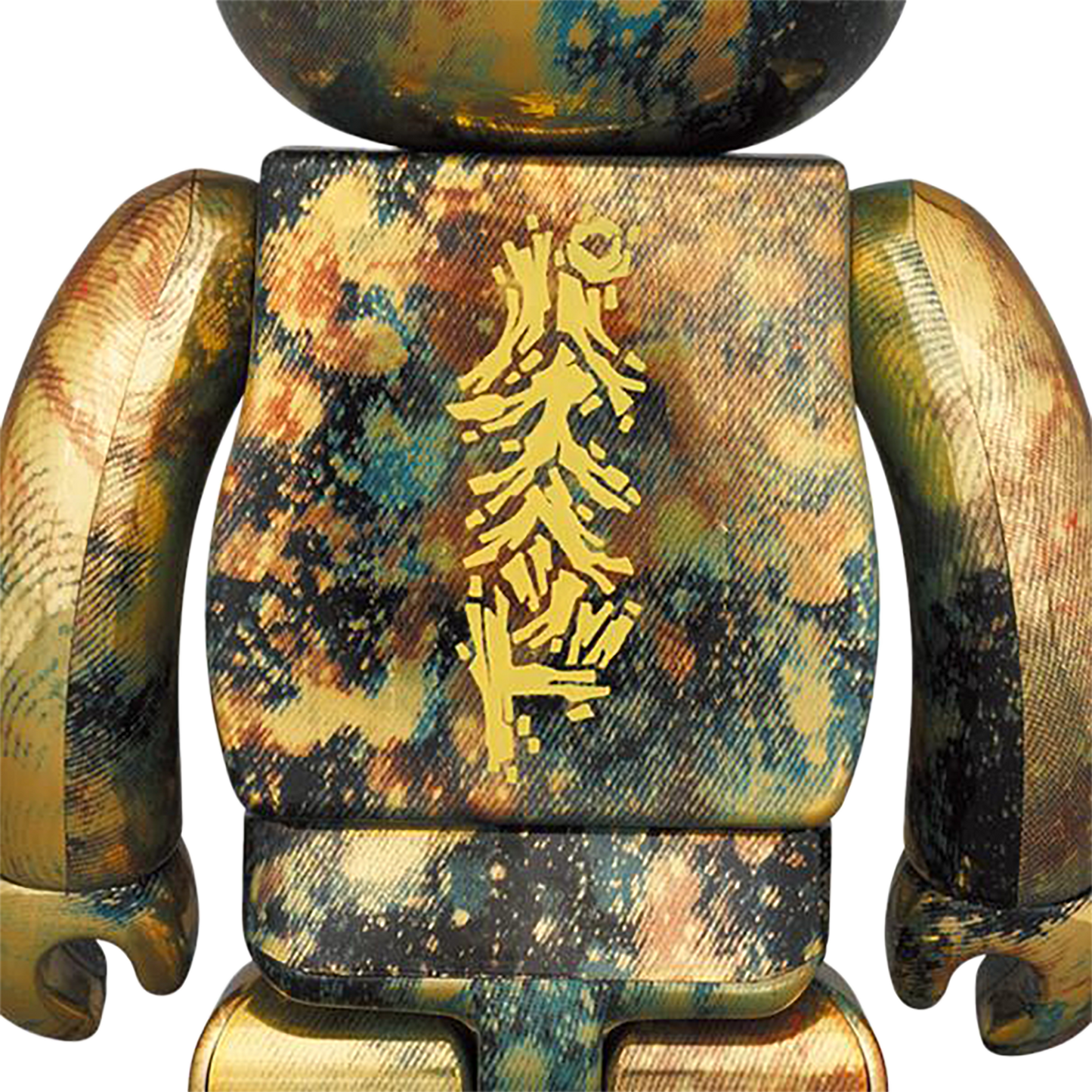 BE@RBRICK PUSHEAD #5 GOLD 100% & 400%