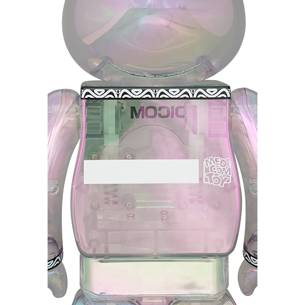 BE@RBRICK CENTURION CLEAR CHROME Ver. 100% & 400%_3