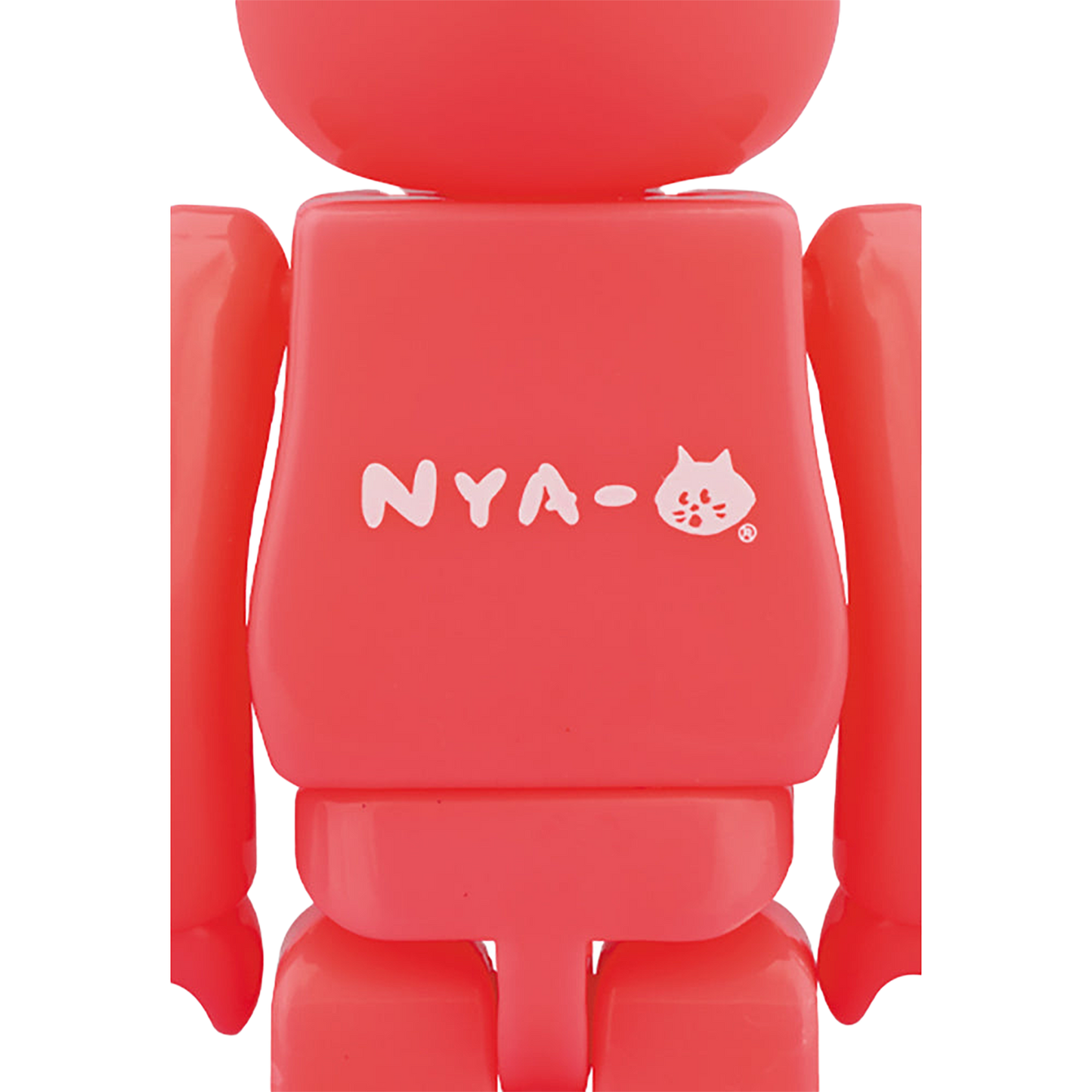 BE@RBRICK にゃー 蛍光PINK