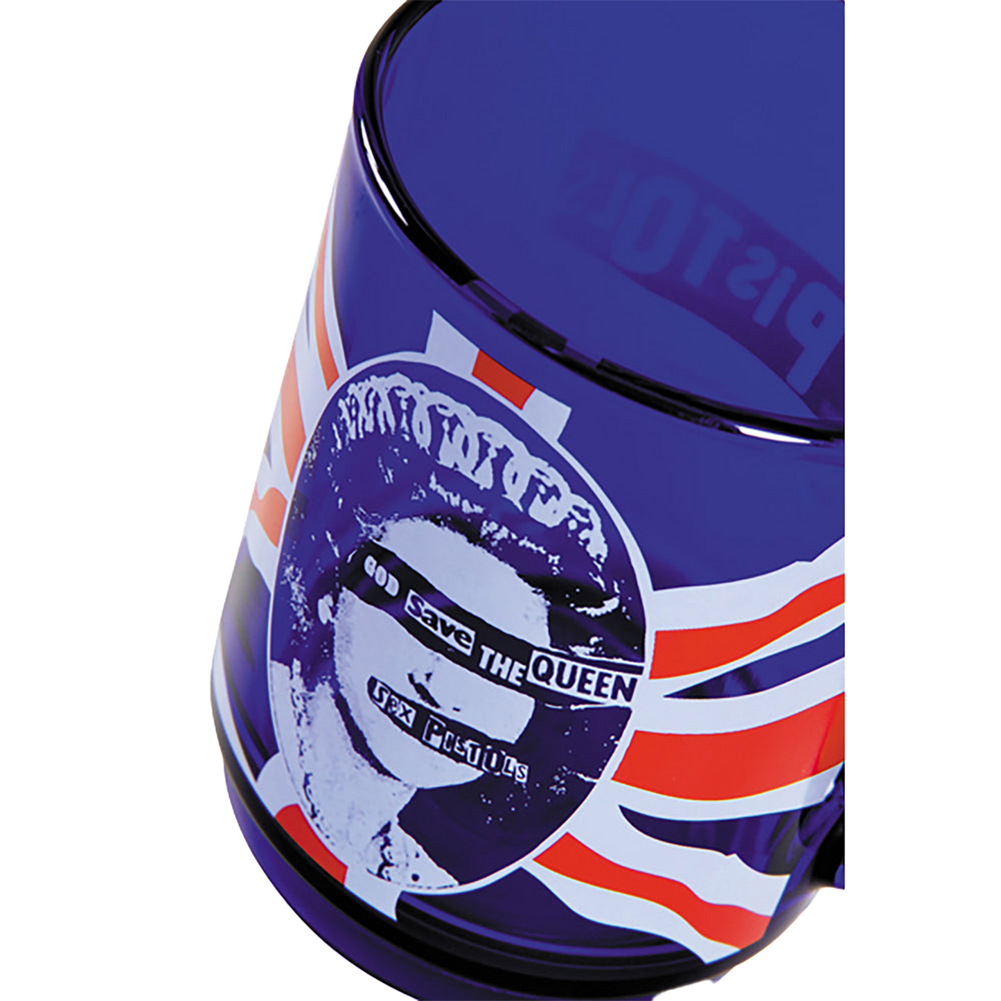 MLE SEX PISTOLS GOD SAVE THE QUEEN GLASS MUG