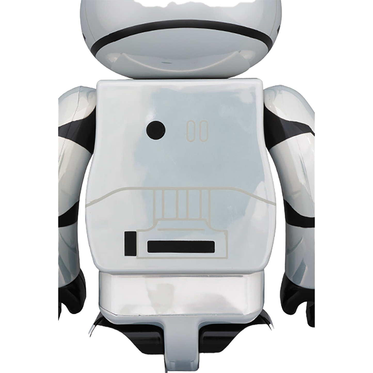 BE@RBRICK STAR WARS(TM) FIRST ORDER STORMTROOPER(TM)(The Force Awakens Ver.) Chrome Ver. 100% & 400%