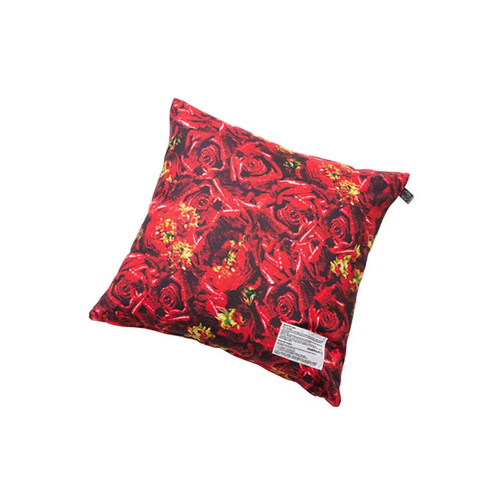 MLE M / mika ninagawa シリーズ『LEATHER ROSE』 SQUARE CUSHION COVER+PILLOW_0