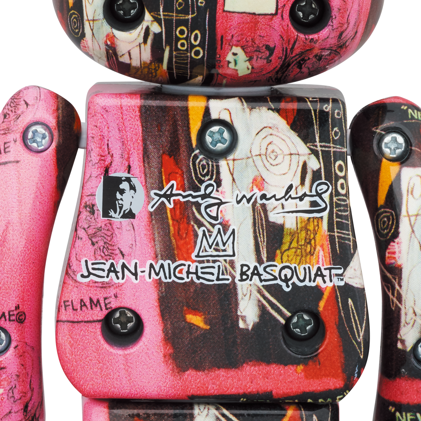Superalloy BE@RBRICK Andy Warhol × Jean-Michel Basquiat