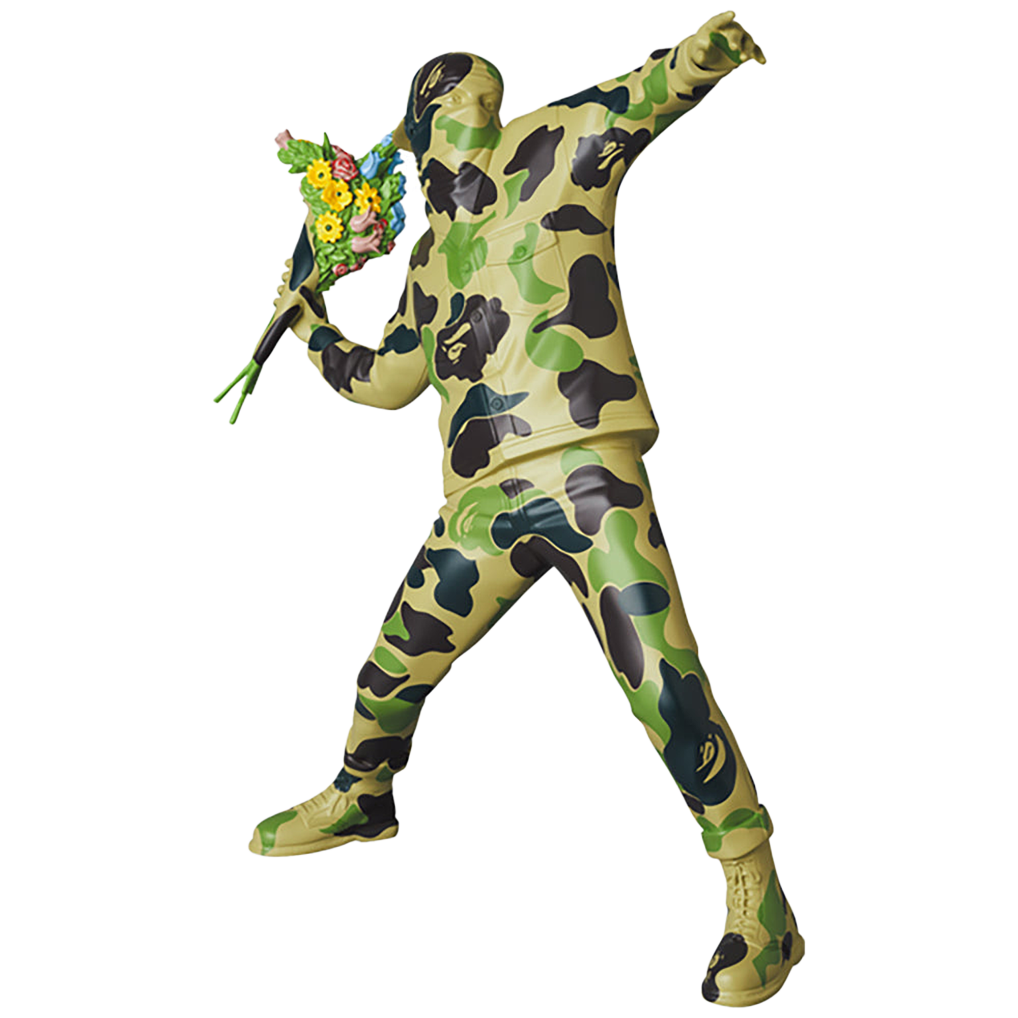 BRANDALISM × BAPE(R) FLOWER BOMBER | MEDICOM TOY OFFICIAL STORE