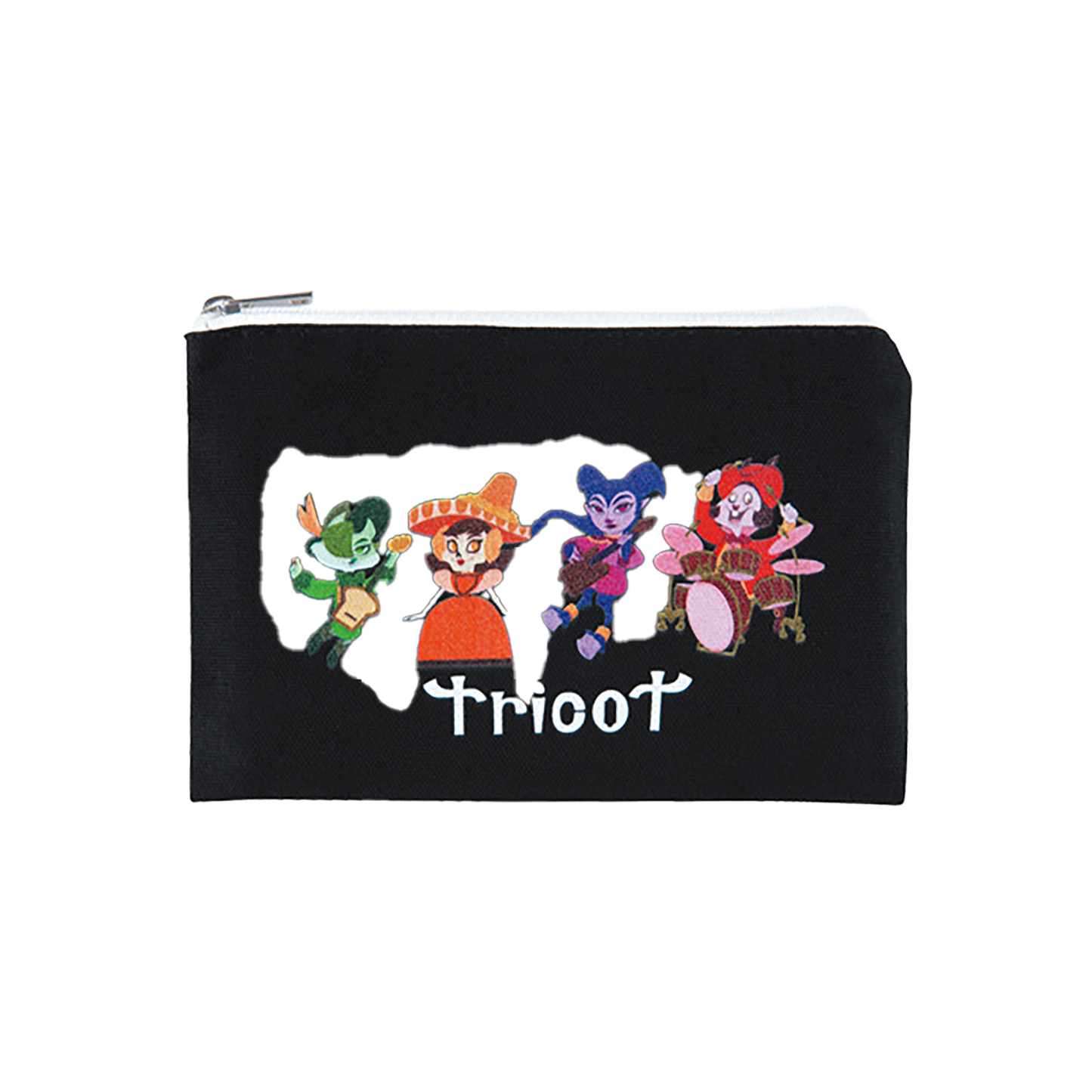 MLE tricot × ASAMI MATSUMURAシリーズ FLAT POUCH