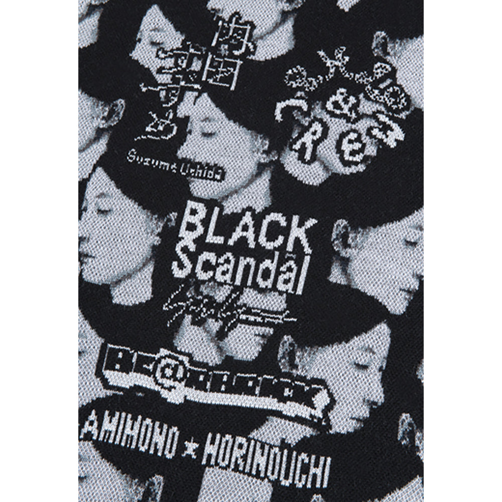 BE@RBRICK BLACK Scandal Yohji Yamamoto × 内田すずめ × S.H.I.P&crew 私の中の私たち KNIT GANG COUNCIL CREW NECK SWEATER 01_3