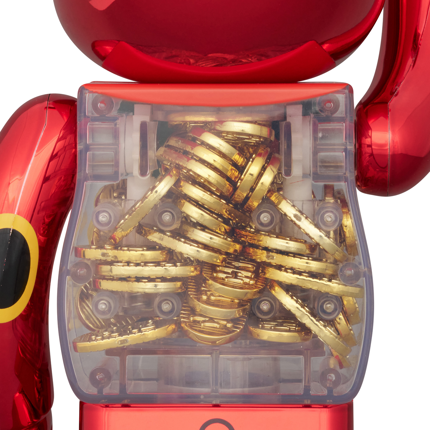 BE@RBRICK Maneki Neko with Koban Ten million ryo Plum Gold Plated 100% & 400%