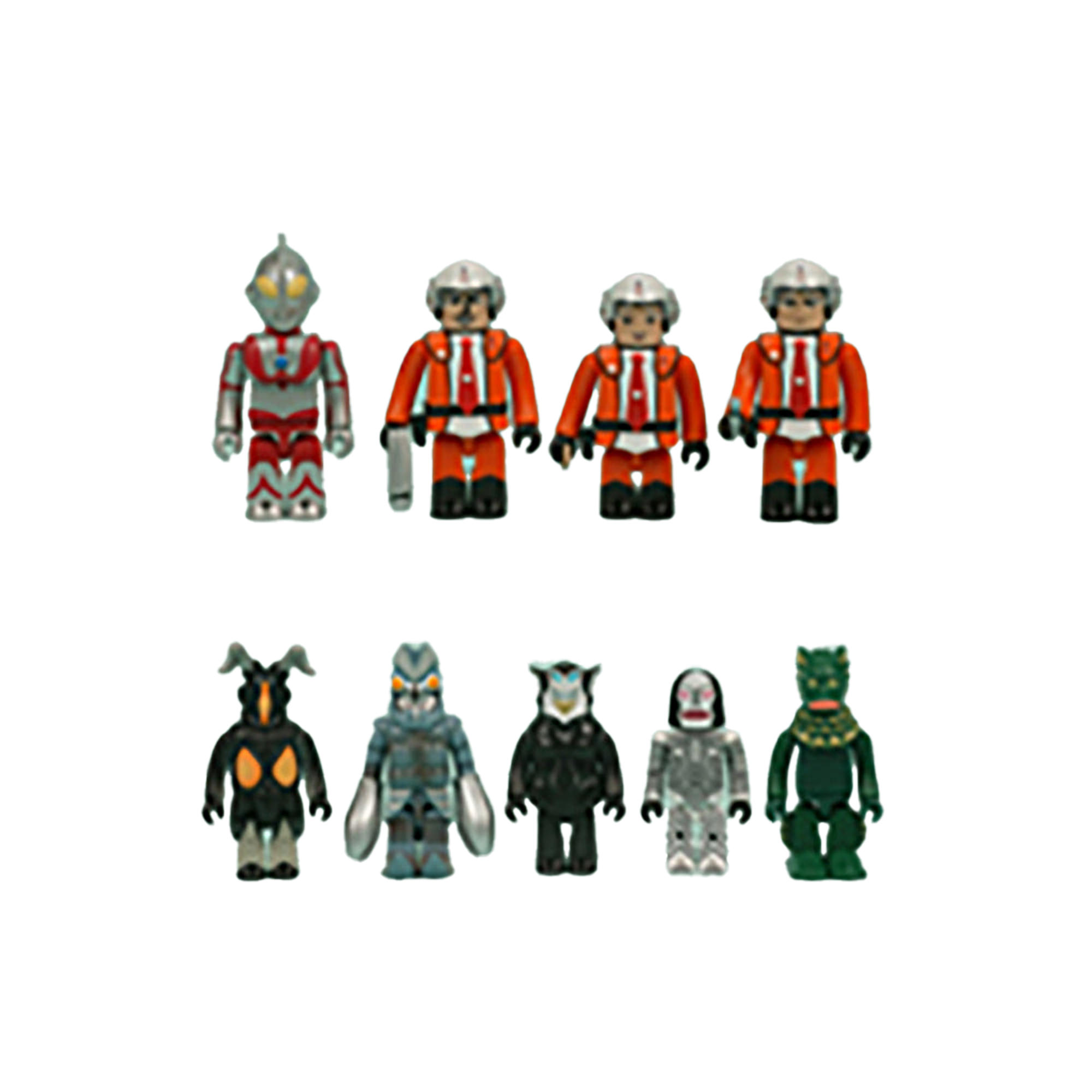 全20体 KUBRICK グリコマンとビスコ君＆ウルトラマン KUBRICK グリコマンとビスコ君＆ウルトラマン | MEDICOM TOY OFFICIAL