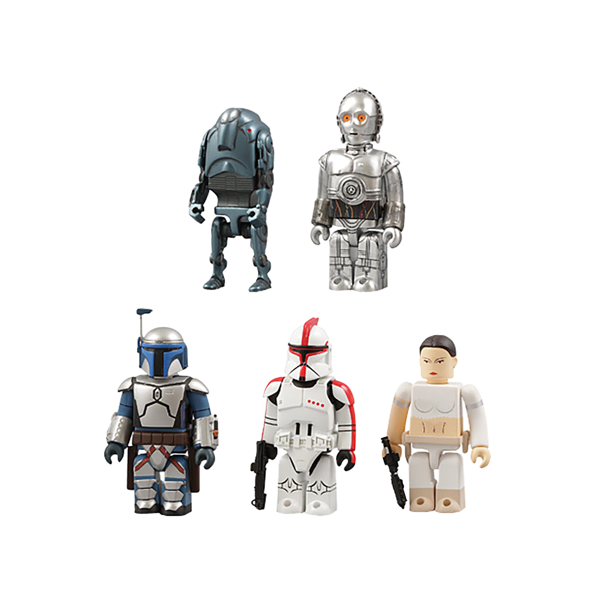 STAR WARS KUBRICK 5pc set | MEDICOM TOY OFFICIAL STORE