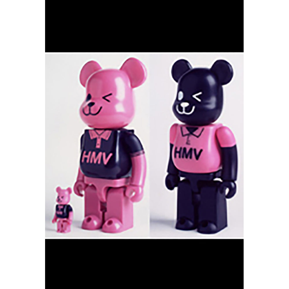HMV特製 ブラックポロBE@RBRICK / ピンクポロBE@RBRICK_0