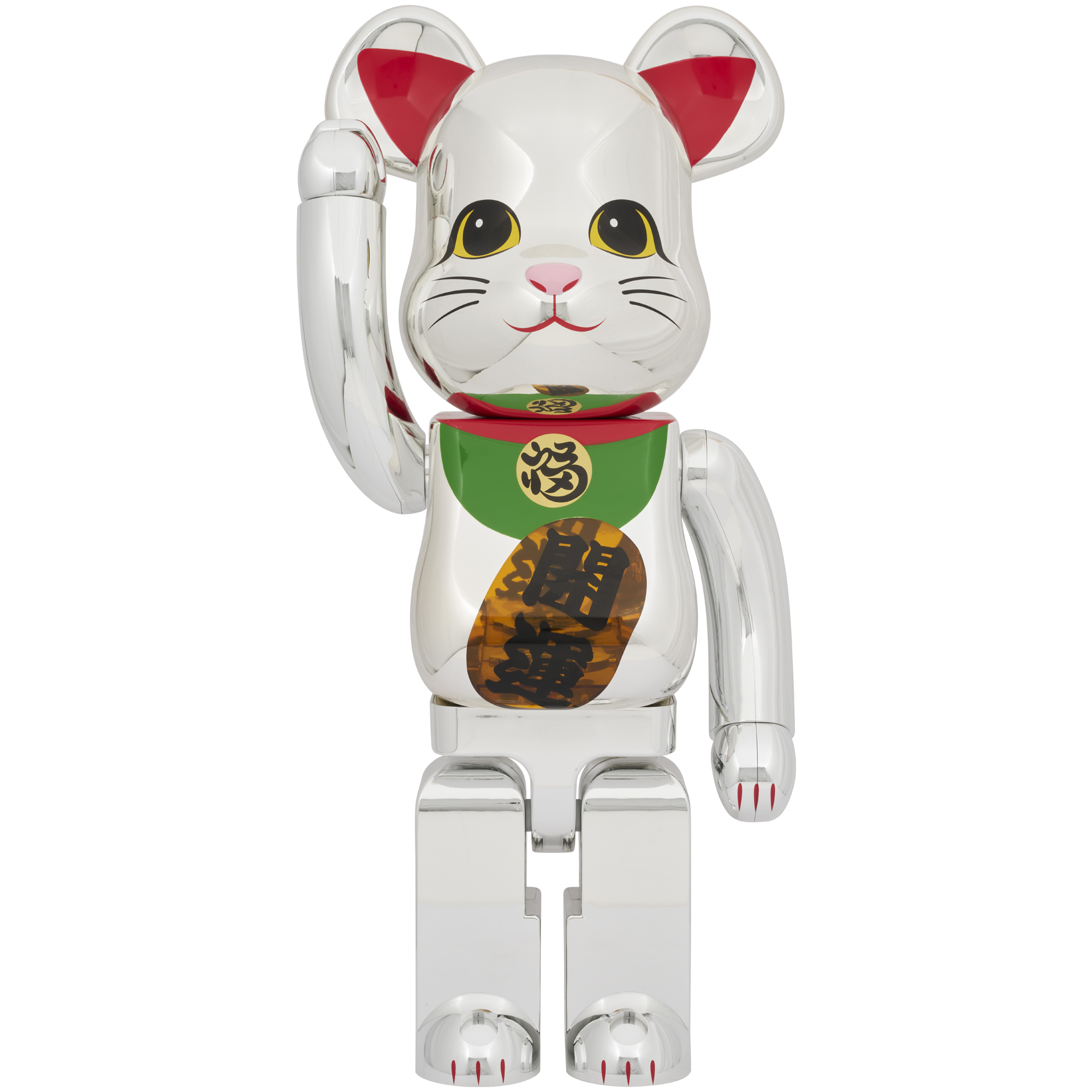 BE@RBRICK 招き猫 開運 銀メッキ 発光 1000% | MEDICOM TOY OFFICIAL BE@RBRICK 招き猫 開運 銀メッキ 発光 1000% | MEDICOM TOY OFFICIAL