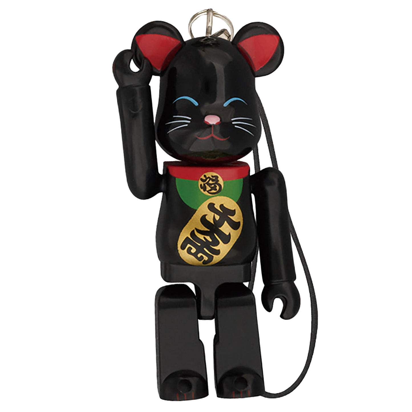 Happy BE@RBRICK 招き猫 黒