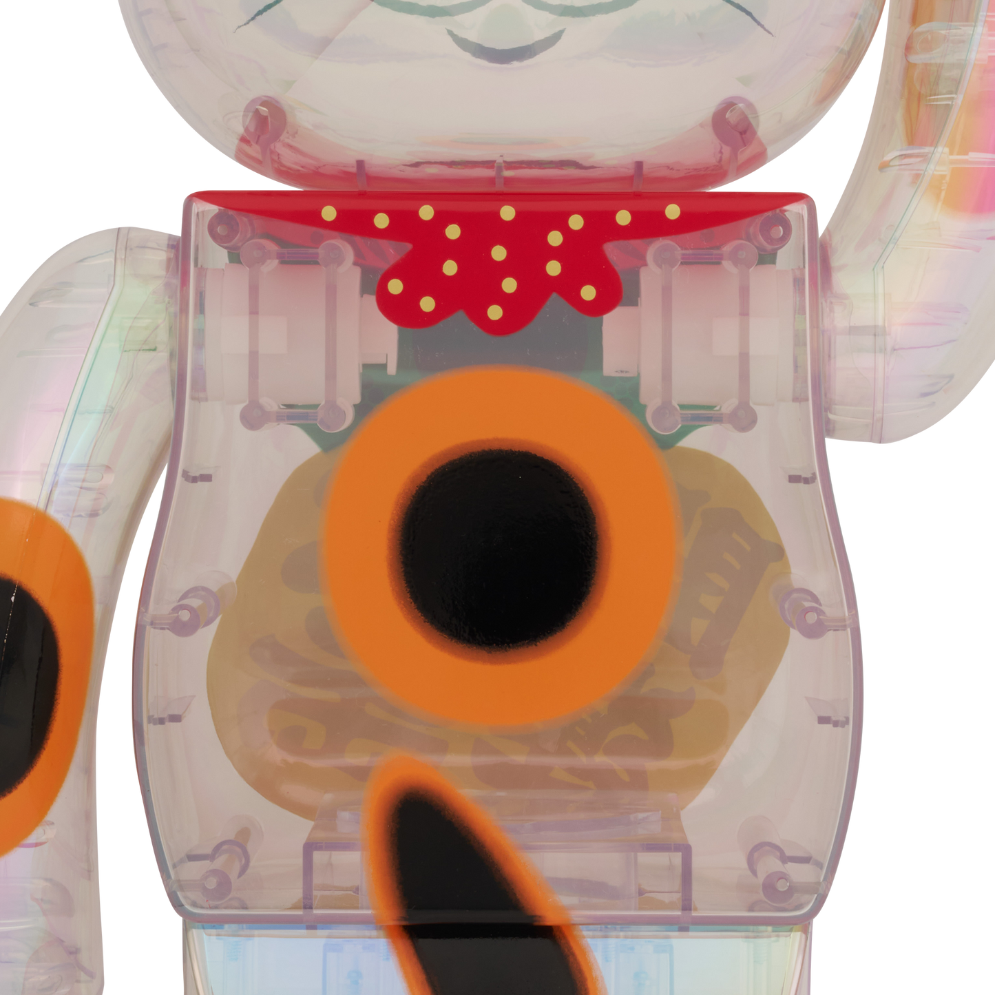 BE@RBRICK Maneki Neko Good luck・Ten million ryo Clear Plating 1000%