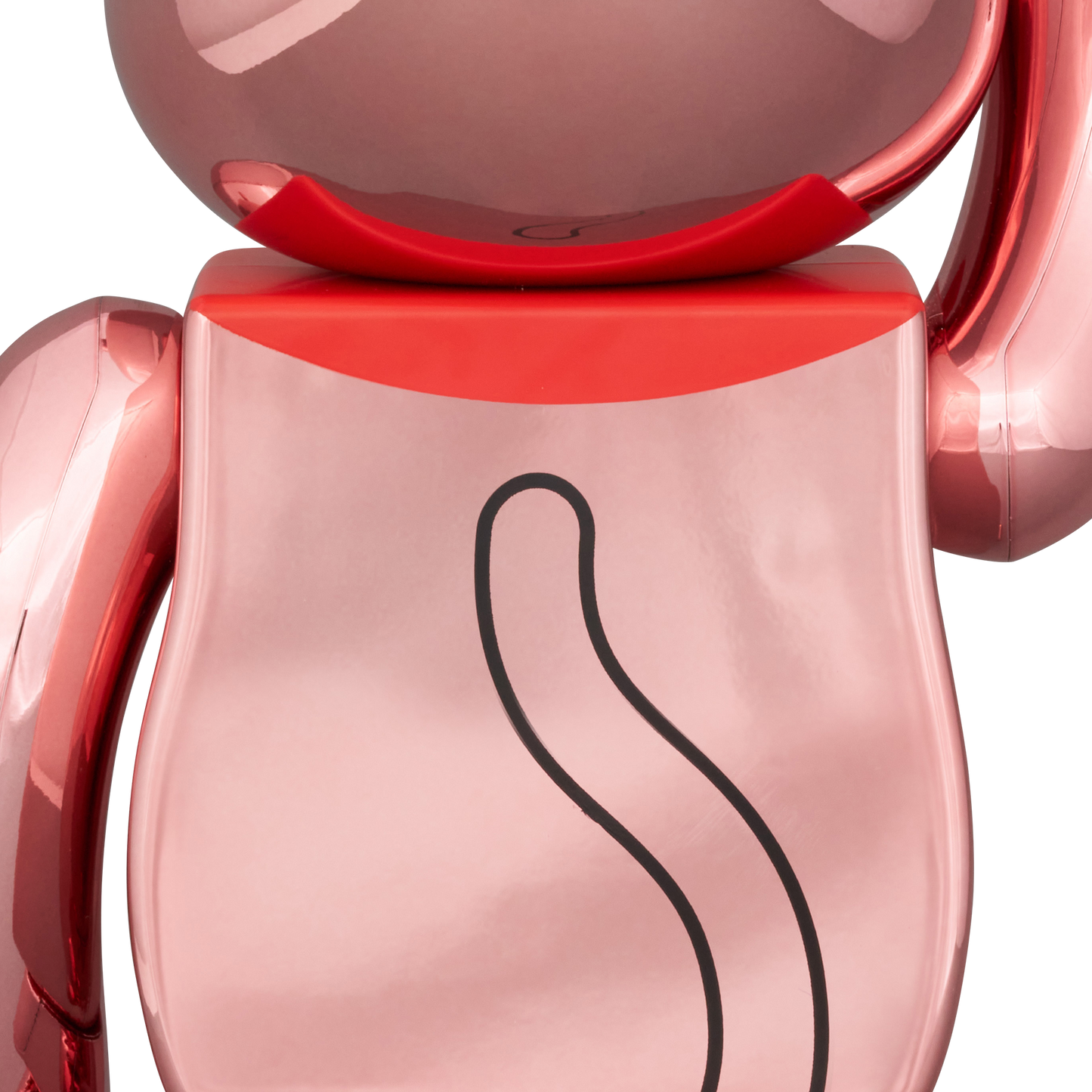 BE@RBRICK Maneki Neko Good luck 2 Peach Gold Plated 100% & 400%