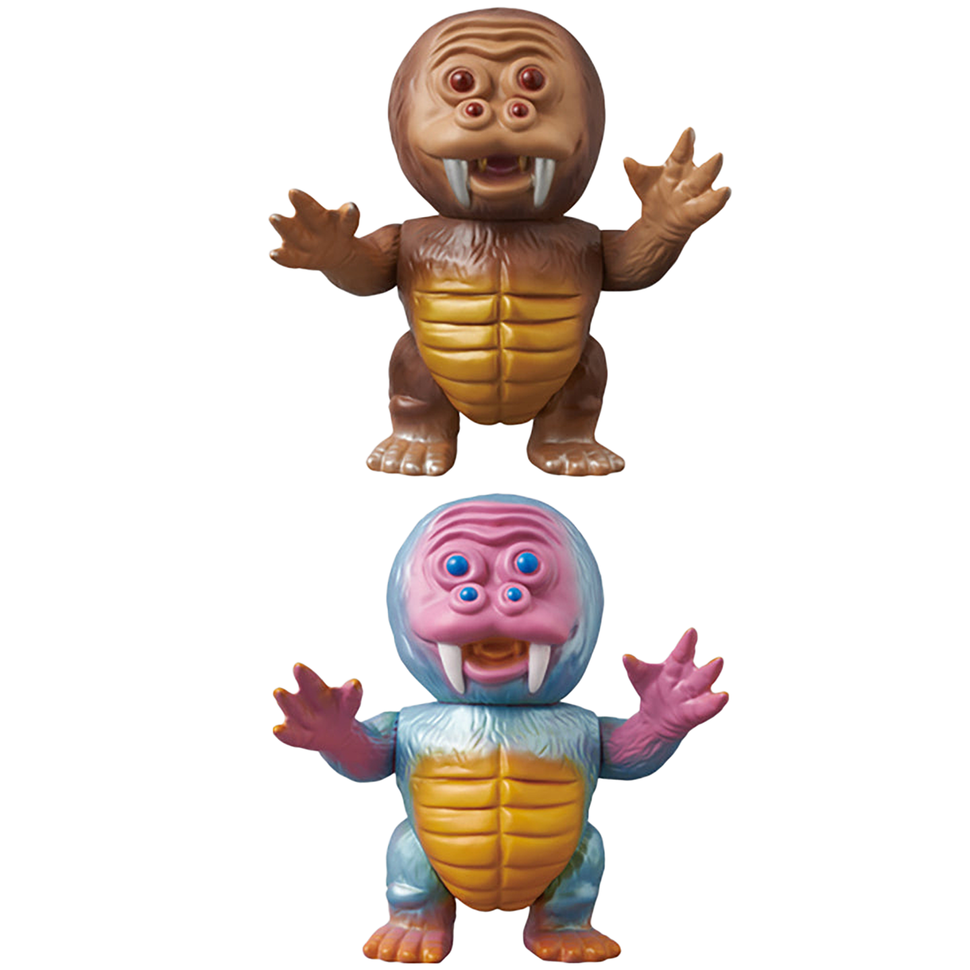 オホーツク怪獣 モンベモン 茶色 / ピンク | MEDICOM TOY OFFICIAL STORE