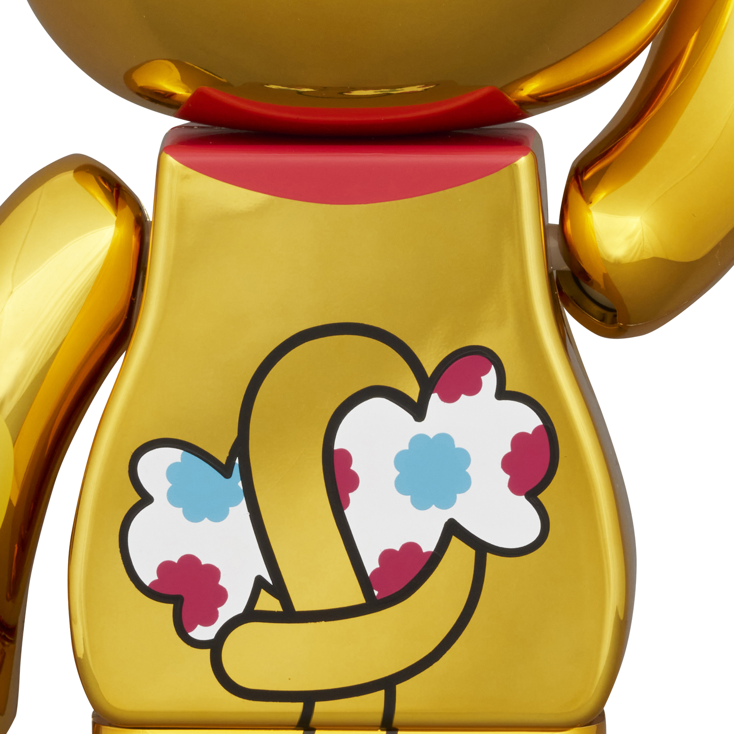 NY@BRICK Maneki Neko Peko-chan Gold plated 100% & 400%