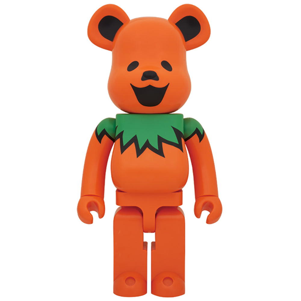 BE@RBRICK GRATEFUL DEAD DANCING BEARS ORANGE 1000%_0