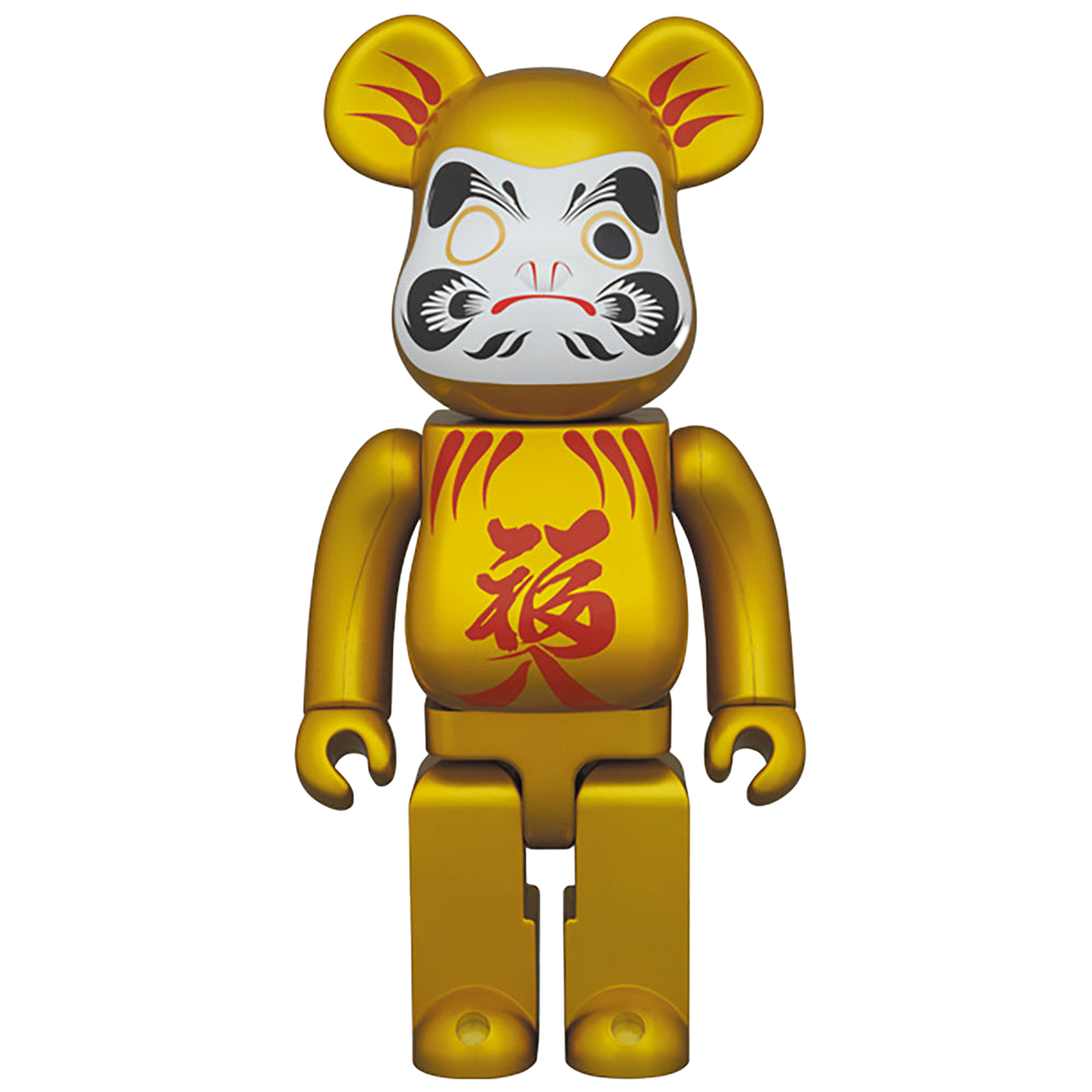 BE@RBRICK 達磨 金パール 400%