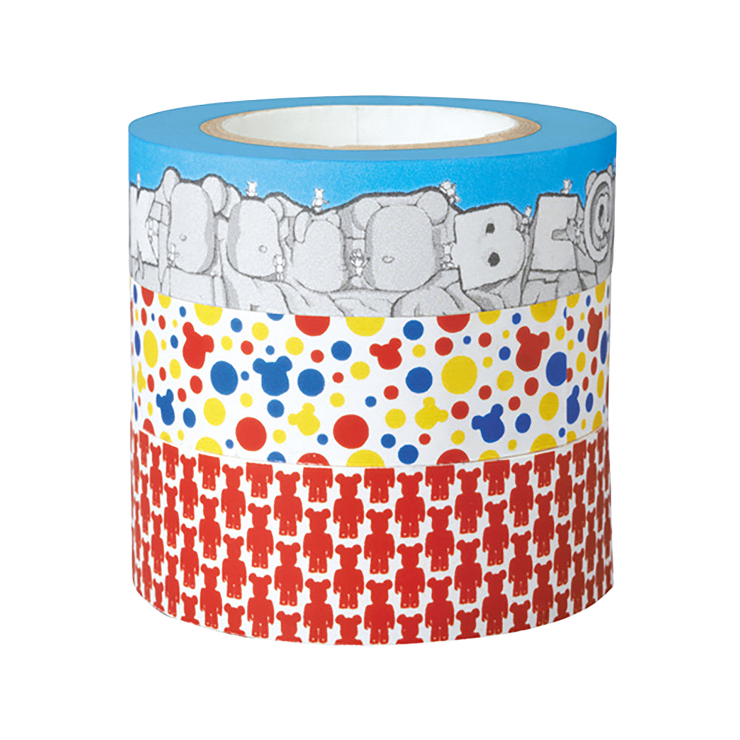 BE@RBRICK masking tape 3-pack
CORPS/MONUMENT/POLCADOT 2