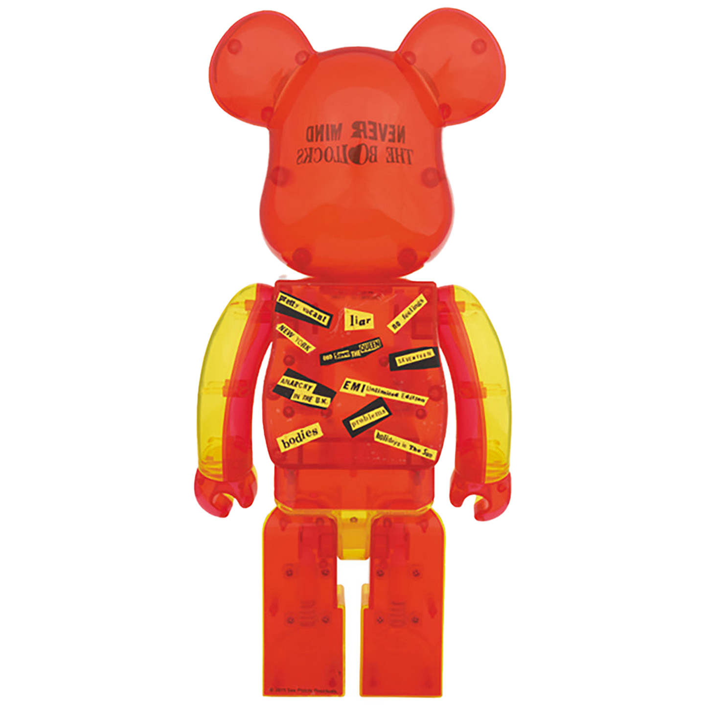 BE@RBRICK Sex Pistols Clear Ver.100% & 400%