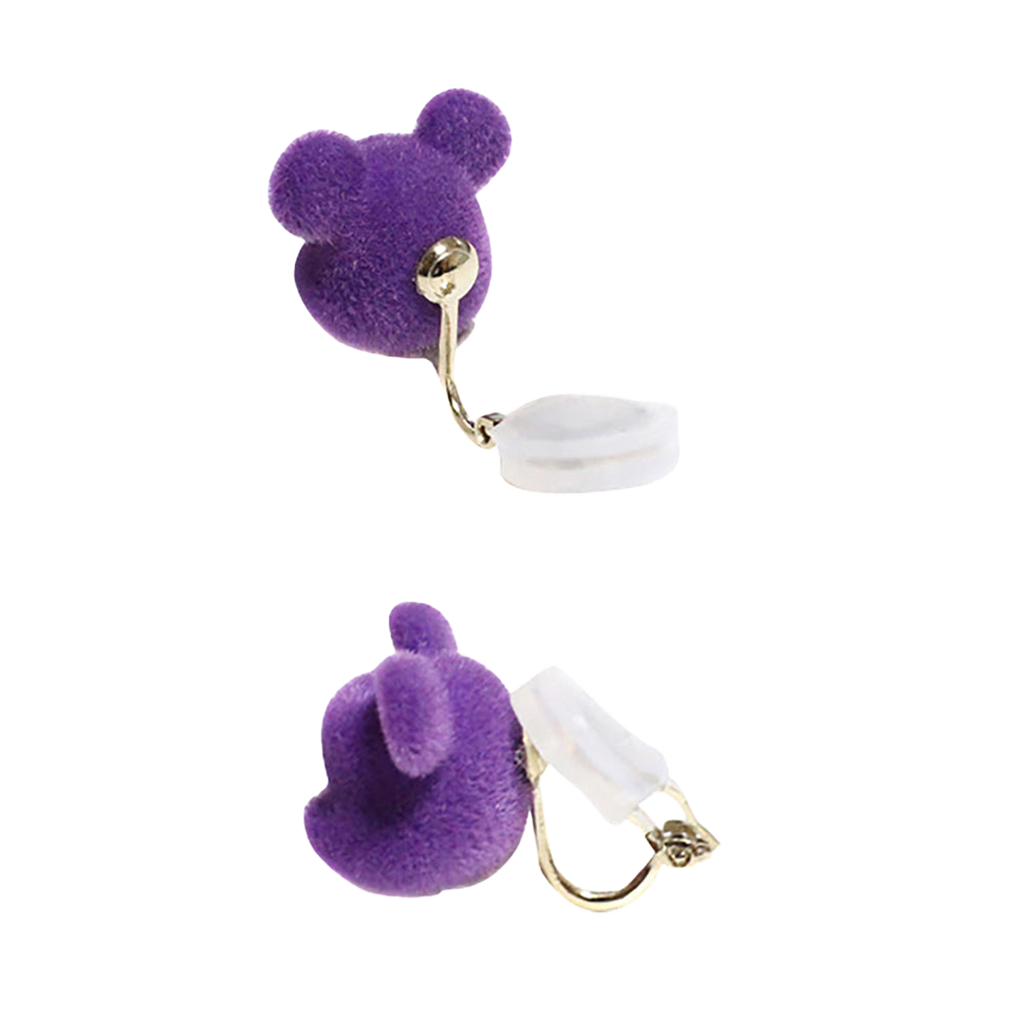 dix × BE@RBRICK / VELVET BE@RBRICK EARRING