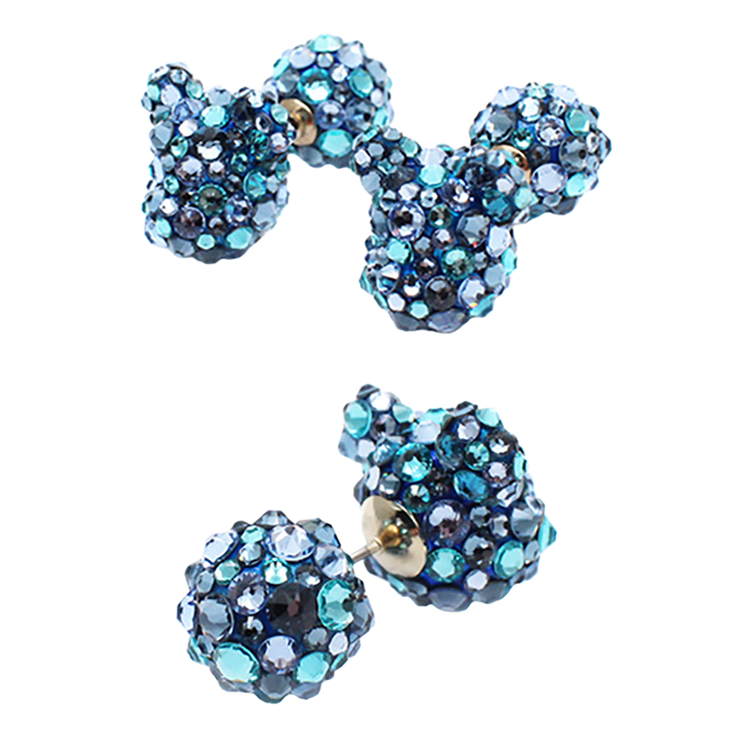BE@RBRICK CRYSTAL DECORATE PIERCE(CRYSTAL/PINK/BLUE)