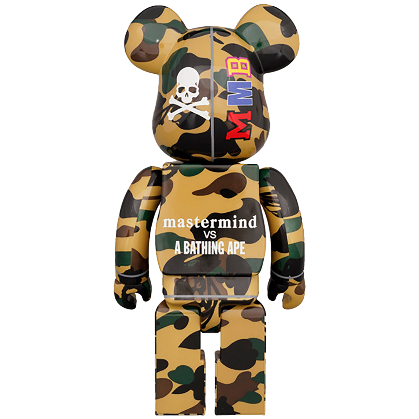 MASTERMIND VS BAPE(R)️ BE@RBRICK 100% & 400% (YELLOW)