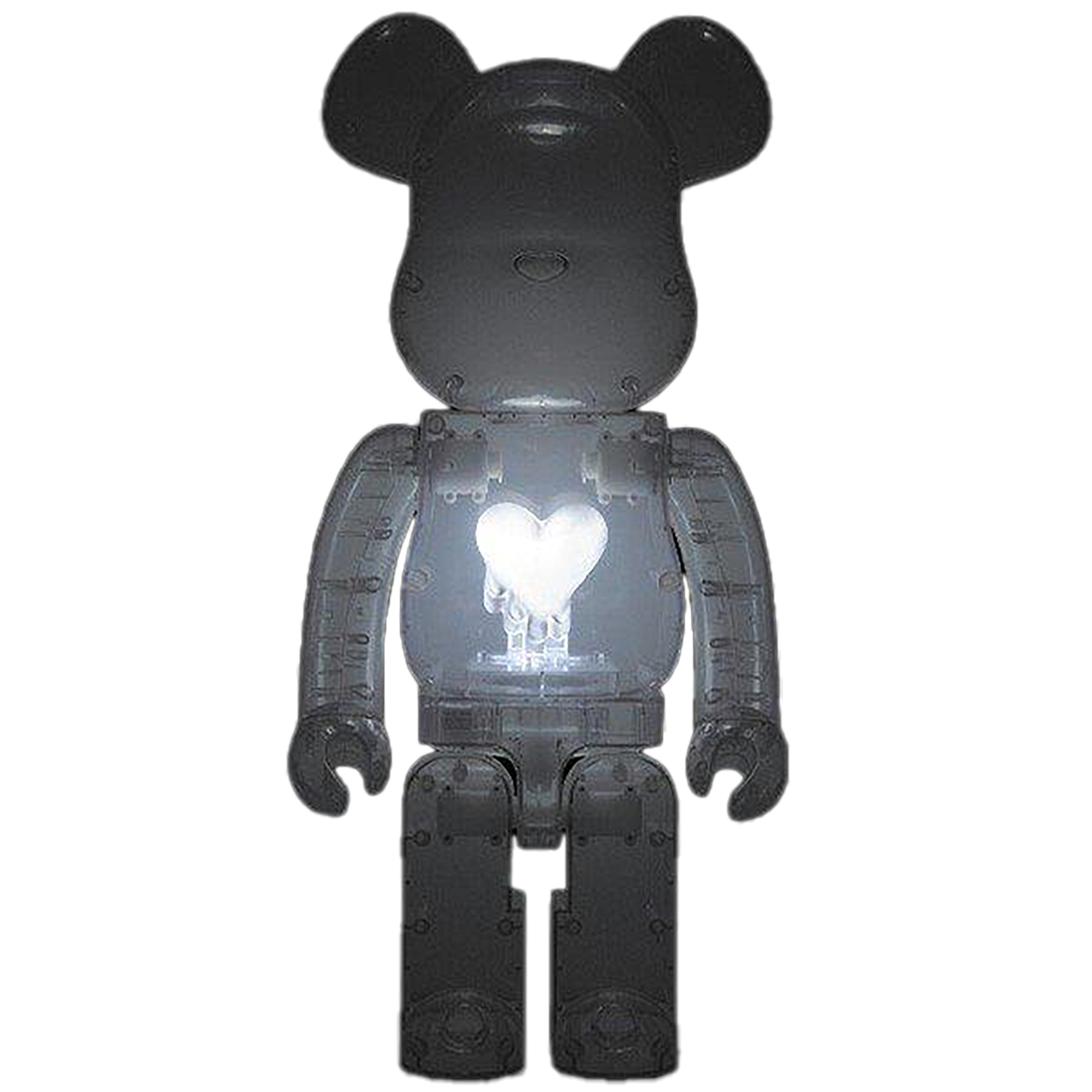 BE@RBRICK Emotionally Unavailable 1000％ BE@RBRICK EMOTIONALLY UNAVAILABLE Black Heart 1000%【Lottery sale