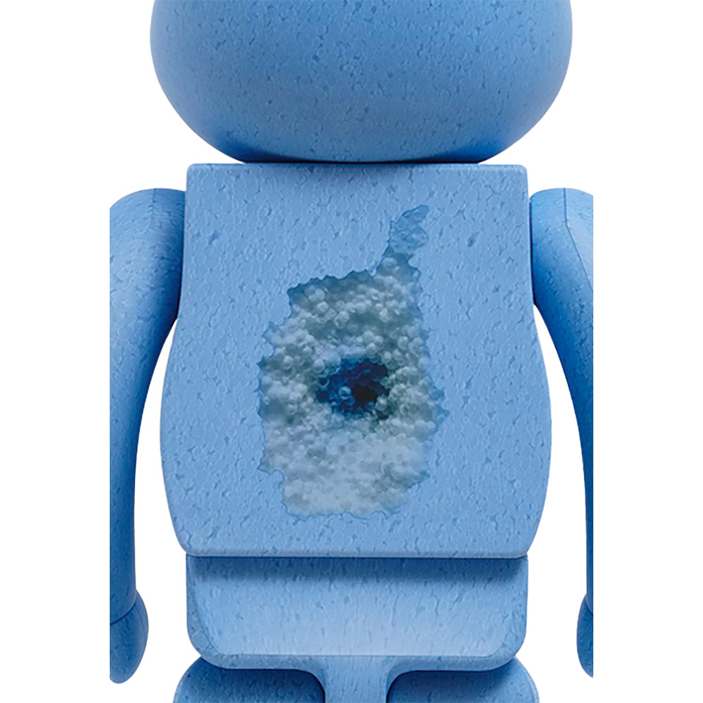 BE@RBRICK SNARKITECTURE X BLACKRAINBOW 1000% BLUE VERSION