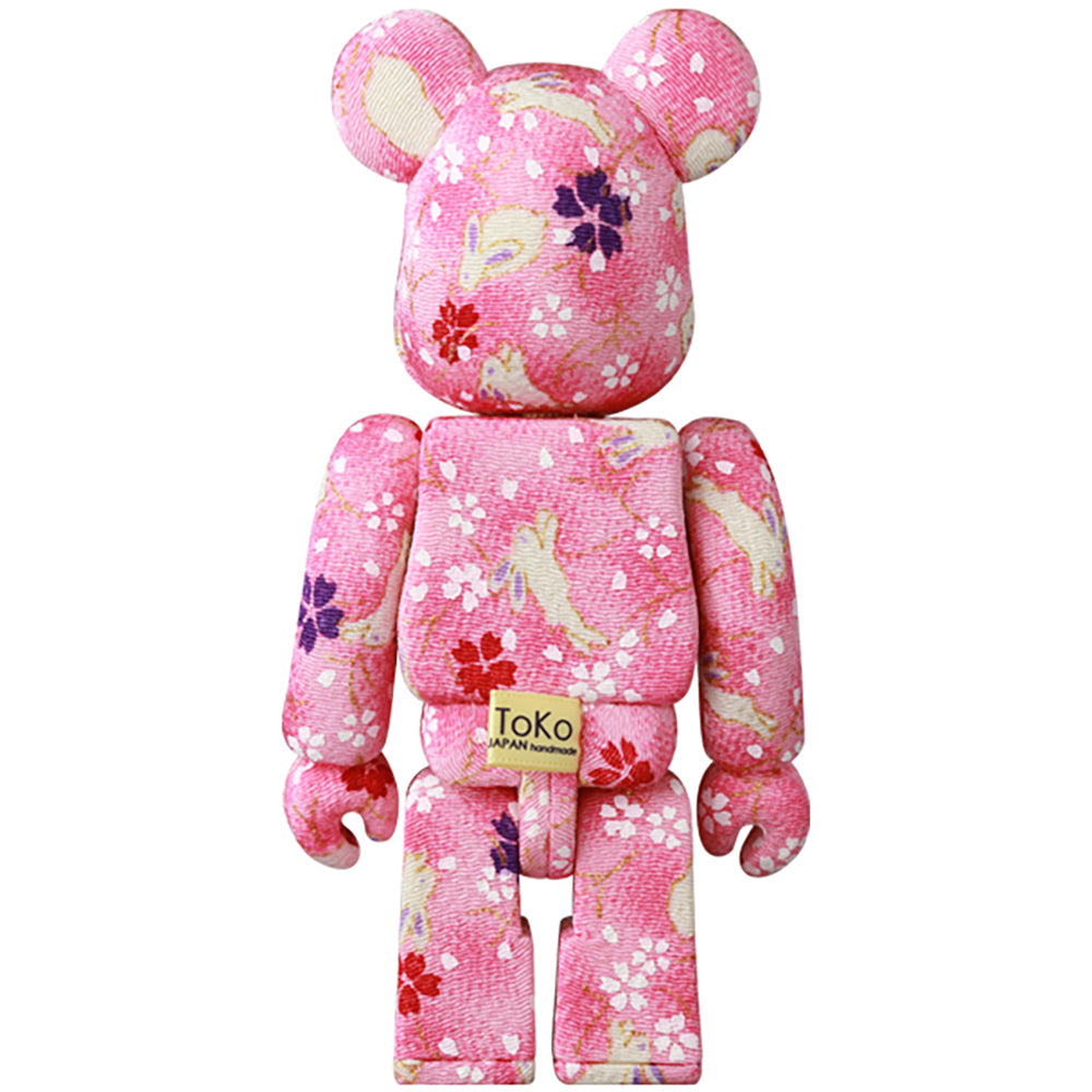 木目込みBE@RBRICK 新色(折り鶴、桜にウサギ、扇に桜)_4