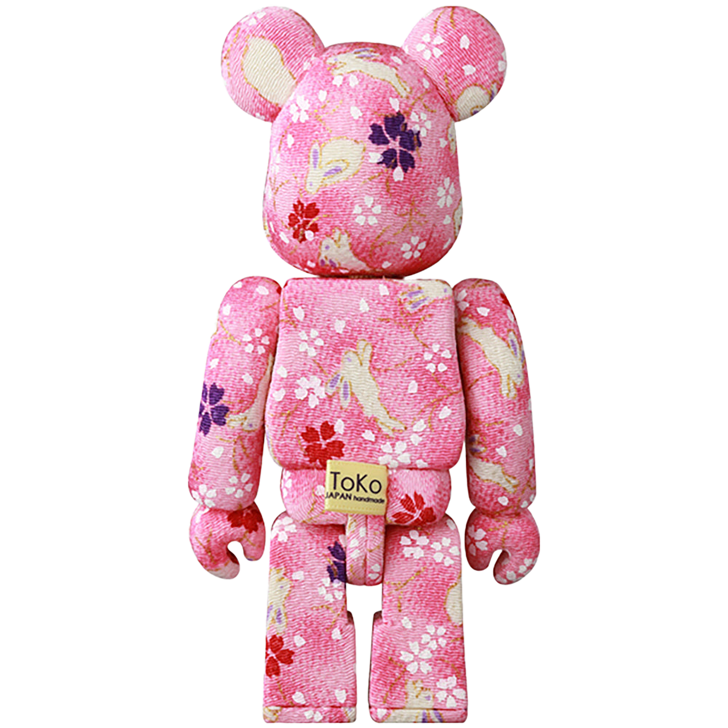 木目込みBE@RBRICK 新色(折り鶴、桜にウサギ、扇に桜)