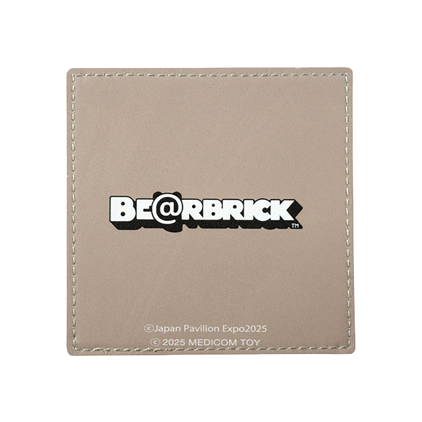 大阪・関西万博 BE@RBRICK グッズ BE@RBRICK フェイクレザーコースター(element)