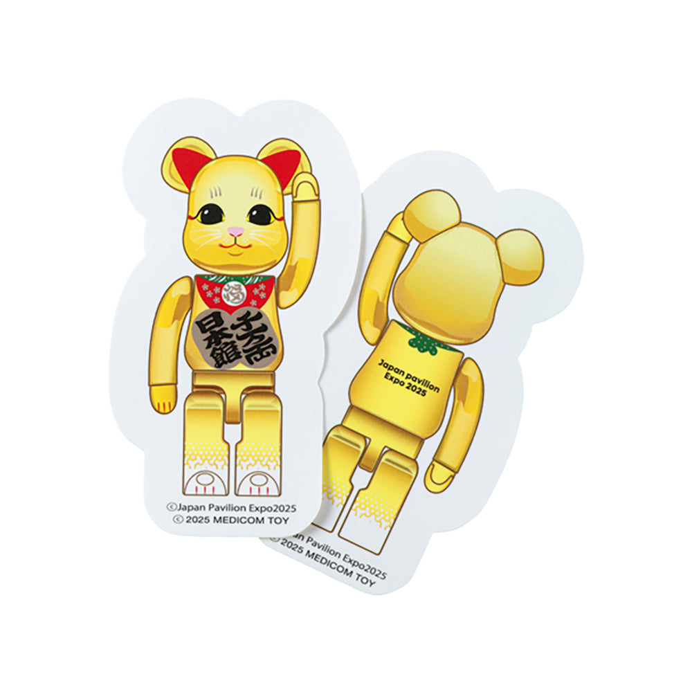 大阪・関西万博 BE@RBRICK グッズ BE@RBRICK カットシールセット(JP&maneki-neko)_4