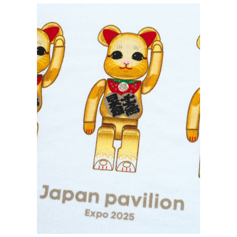 大阪・関西万博 BE@RBRICK グッズ BE@RBRICK フェイスタオル(maneki-neko)_2
