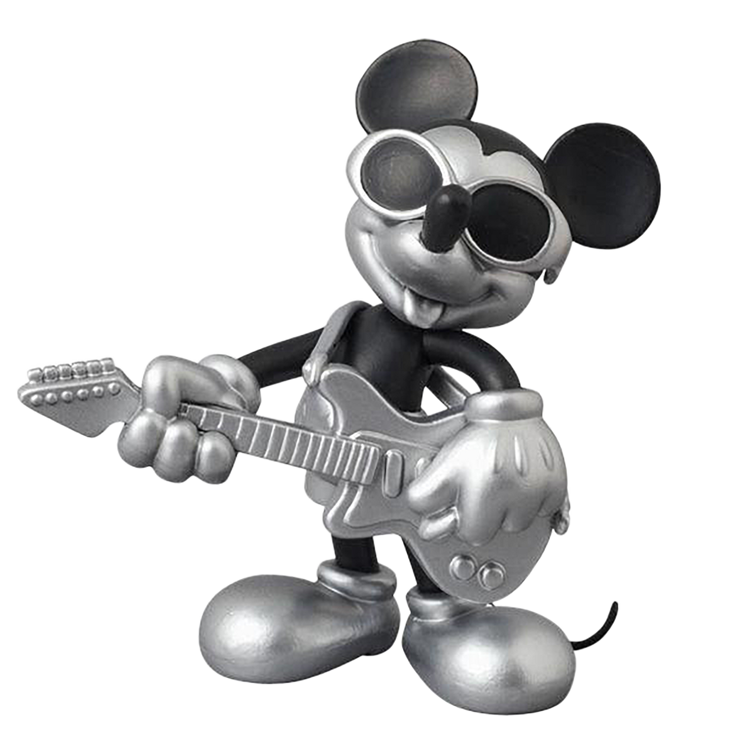 UDF ROEN collection MICKEY MOUSE (GRUNGE ROCK Ver.) BLACK & SILVER【disney_y】