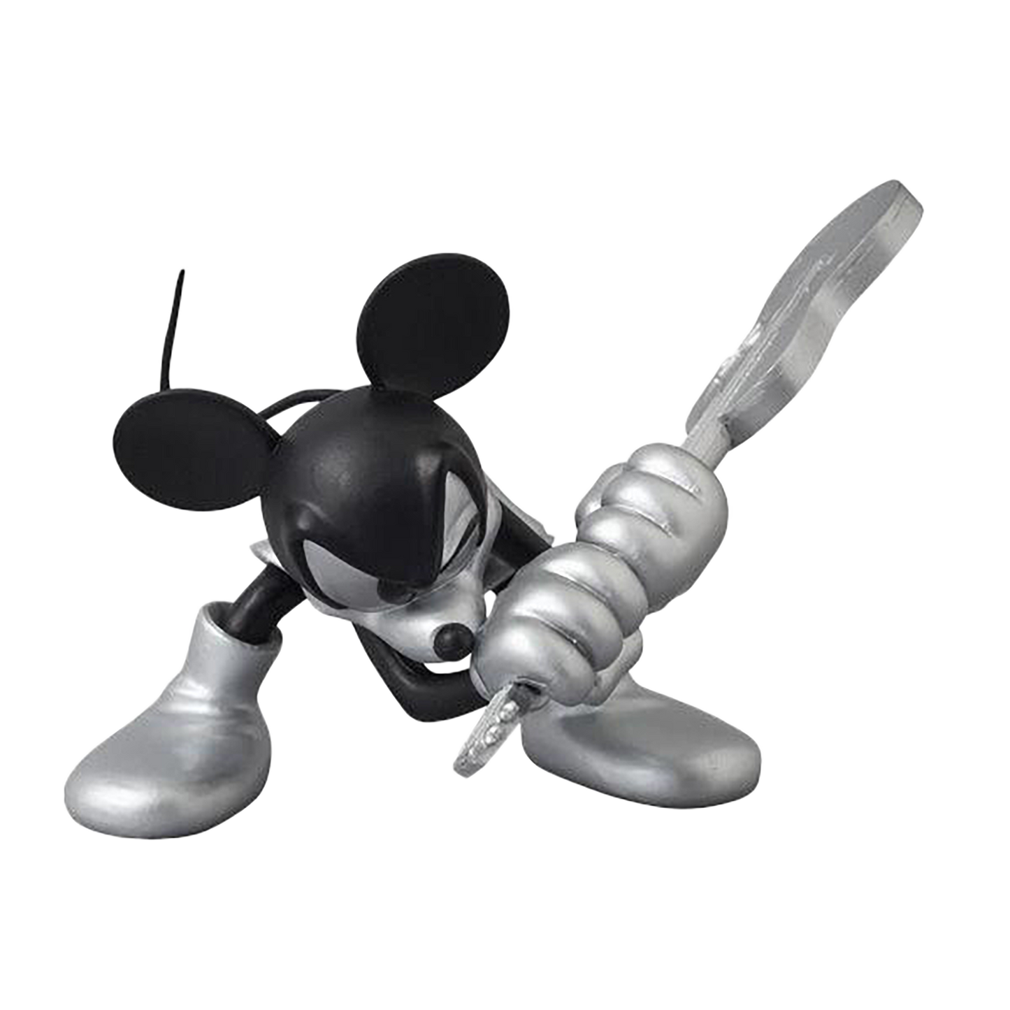 UDF ROEN collection MICKEY MOUSE (GUITAR Ver.) BLACK & SILVER【disney_y】