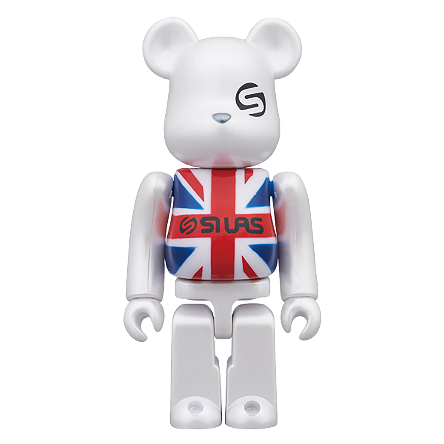 BE@RBRICK SILAS “UNION JACK” WHITE Ver.