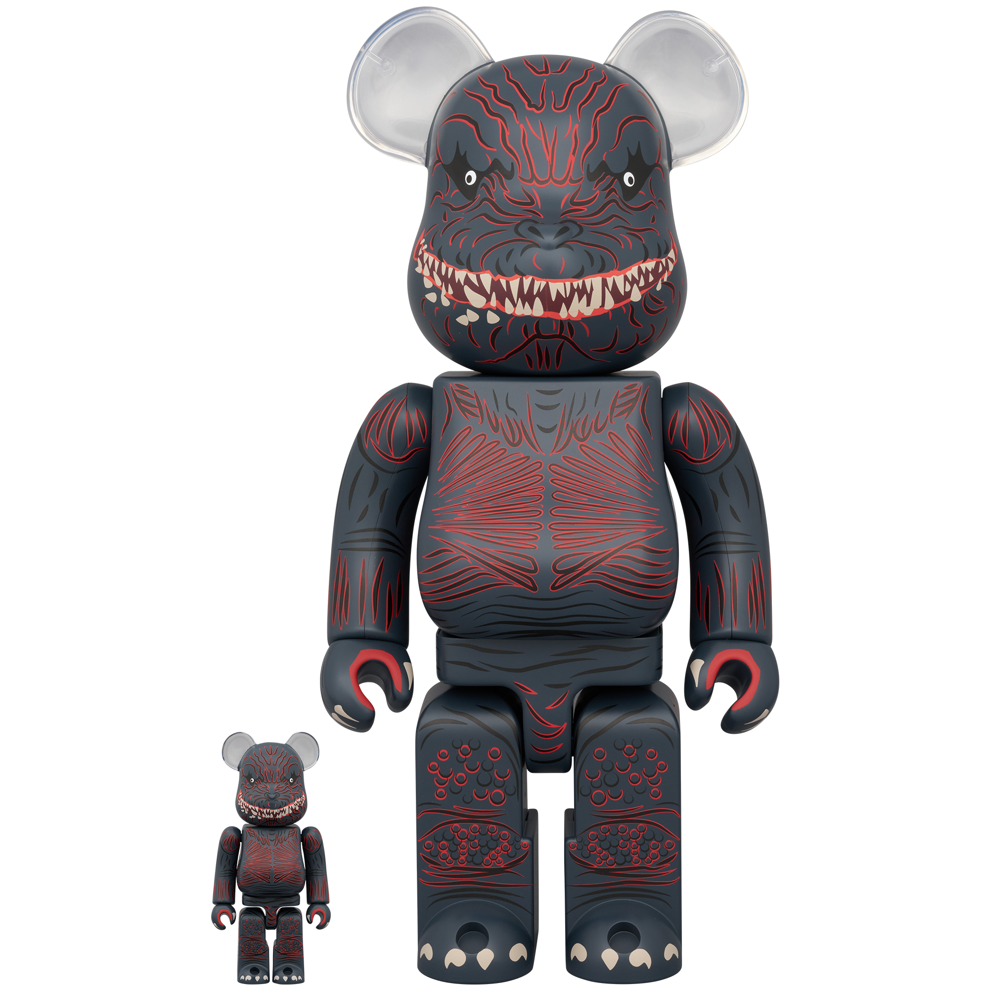 ゴジラ1964 ベアブリック　400%＆100% BE@RBRICK ゴジラ(2016) 100％ & 400％ フィギュア | MEDICOM TOY